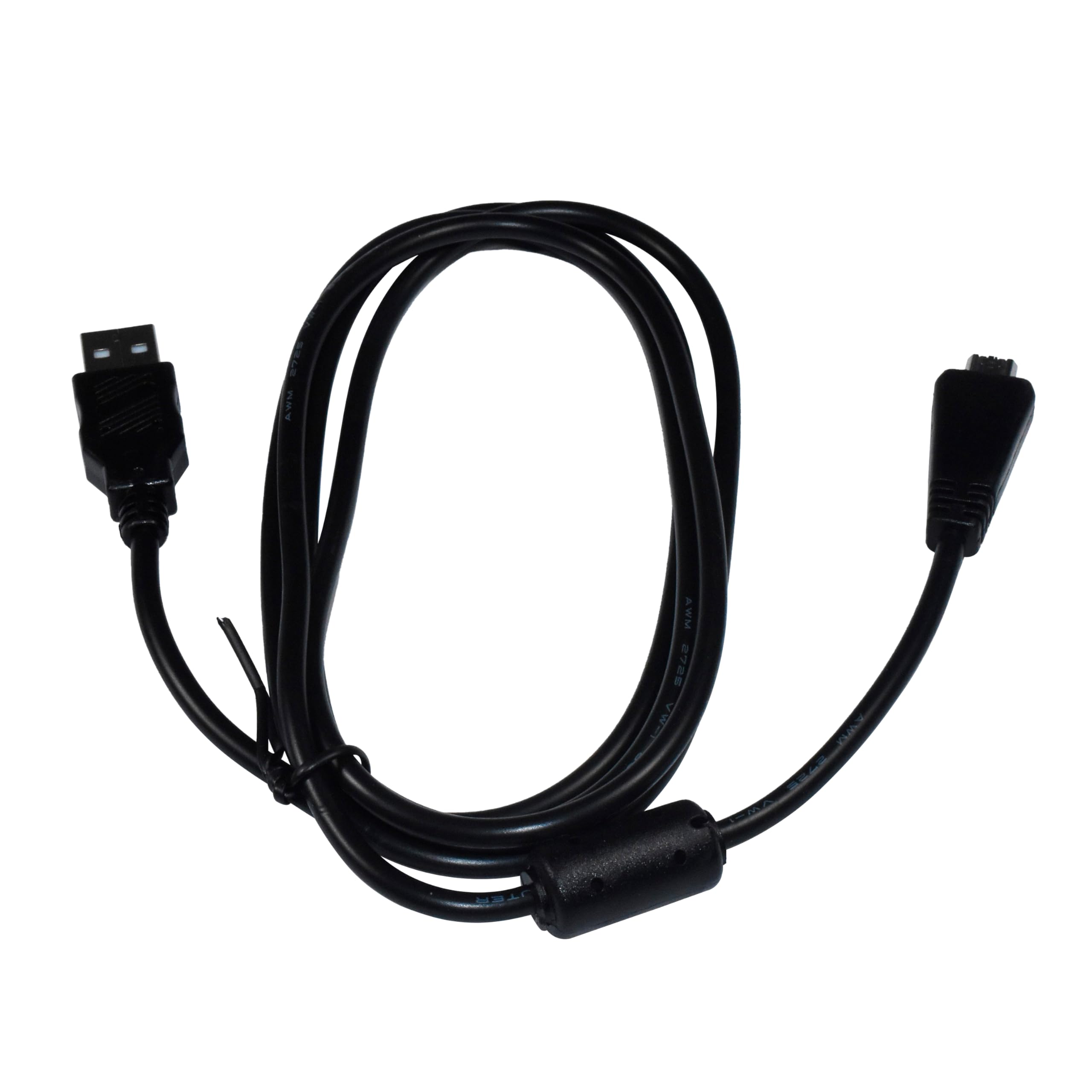Hqrp Usb Data Cable Cord Compatible With Sony Cyber-Shot Dsc-T110, Dsc-T99, Dsc-H70 Digital Camera