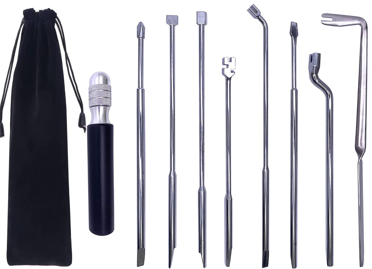 Tuoren Piano Repair Tool Kit Regulating Tools Including Regulating Screwdriver Capstan Screw Wrench Set With 6'' Combination Too