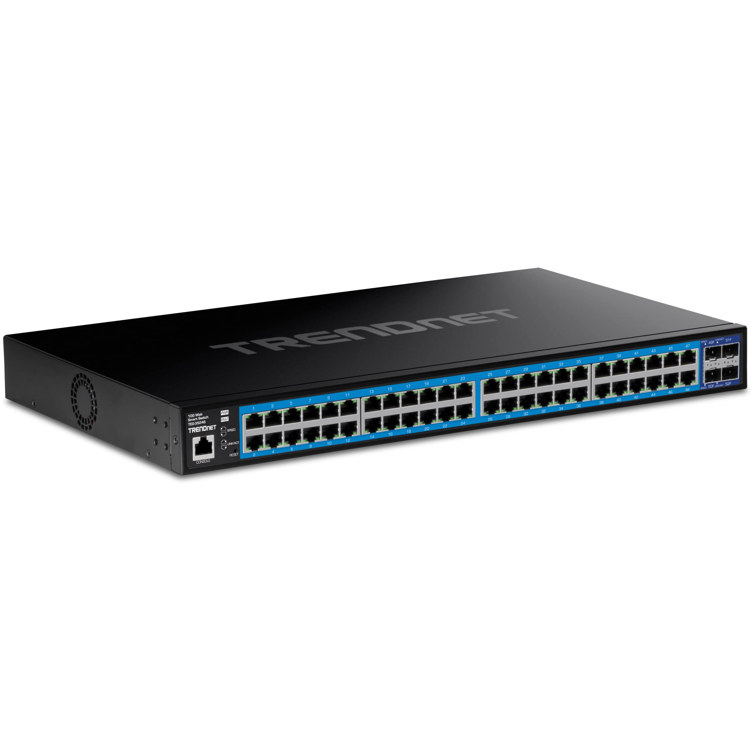 52-Port Gigabit Web Smart Switch With 10G Sfp+ Slots