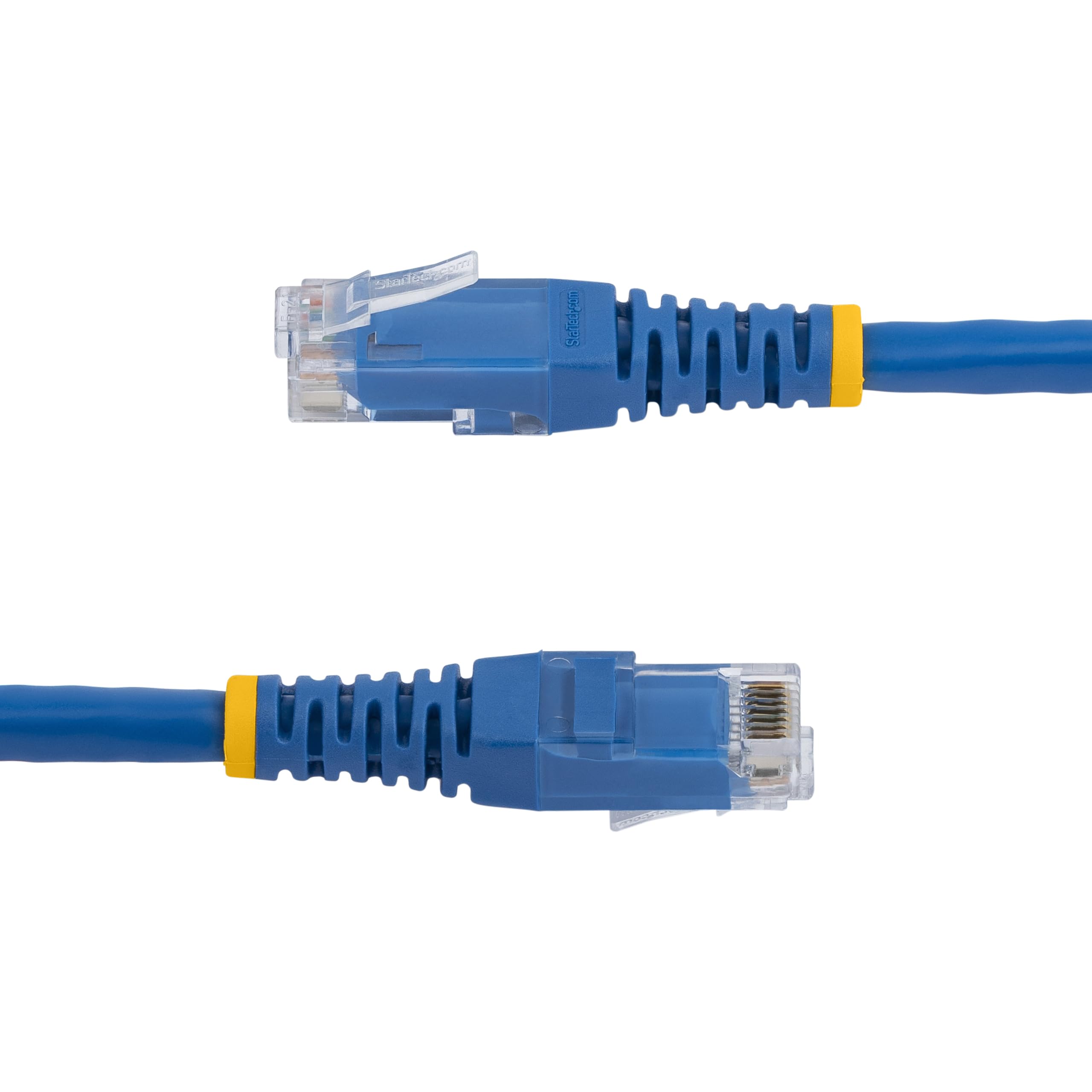 Startech.Com 1 Ft. Cat6 Ethernet Cable   10 Pack   Etl Verified   Blue Cat6 Patch Cord   Molded Rj45 Connectors   24 Awg Copper