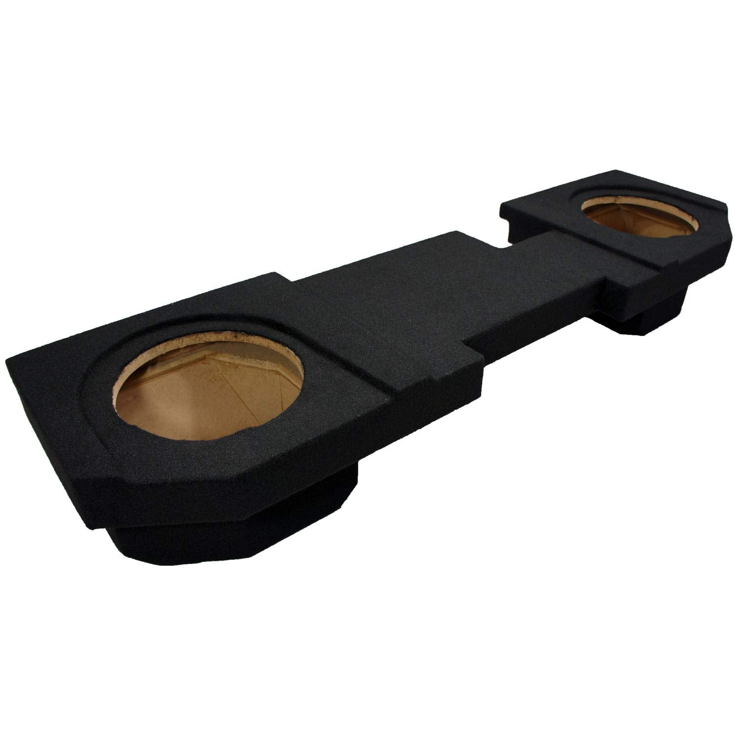 American Sound Connection Asc Compatible With 2002 12 Dodge Ram Quad/Crew Cab Truck Dtb 2X10 Quad Up Dual 10'' Subwoofer Box Enc