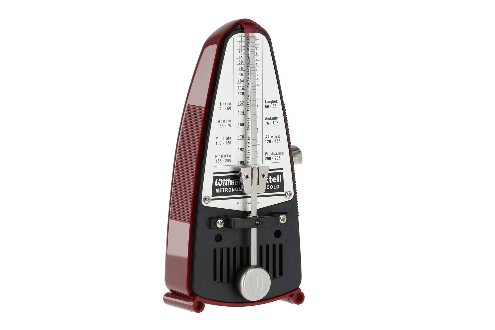 Wittner 834 Taktell Piccolo Metronome, Ruby