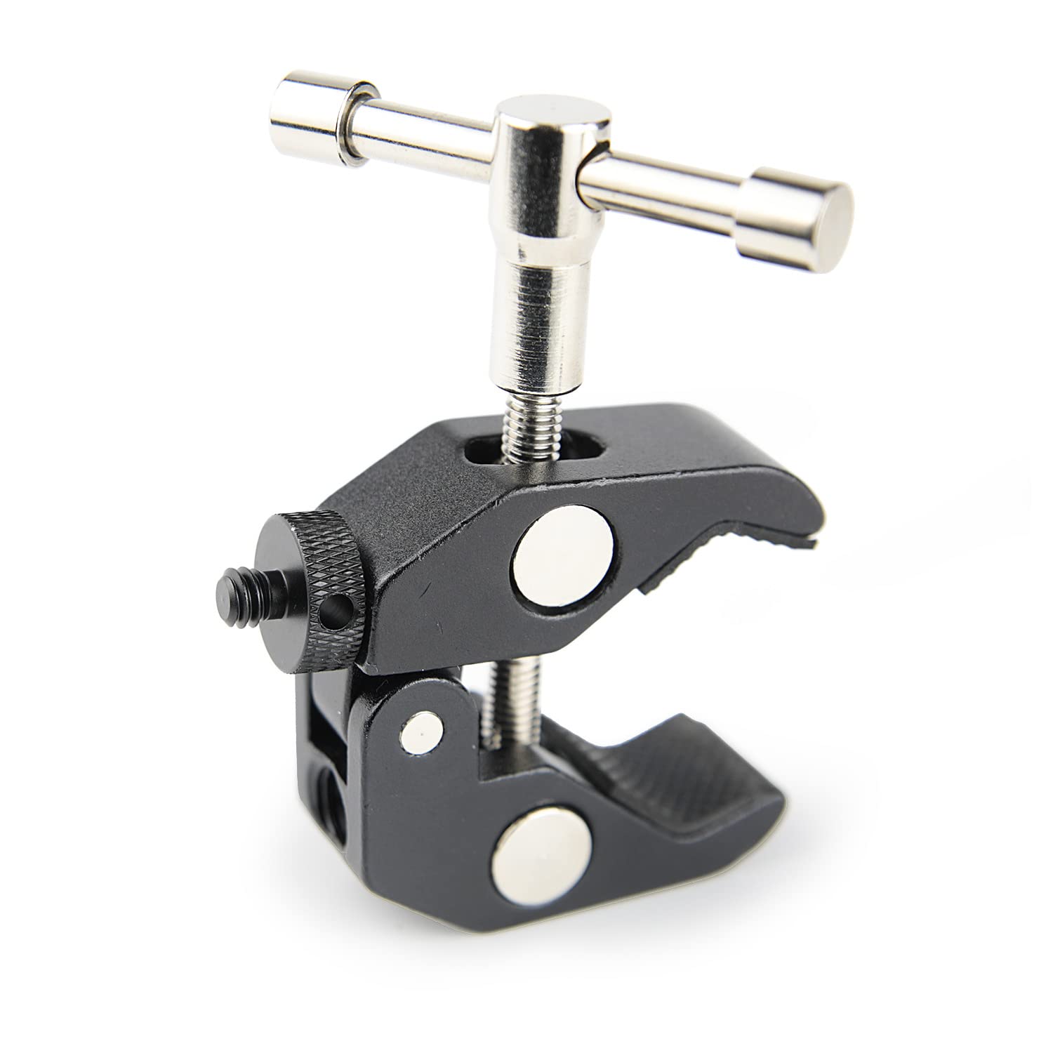 Rigych 1/4 Male To 1/4 Male Tripod Screw Adapter With Hole 1/4 Screw Camera Mount For Camera Tripod Mic Stand Mic Mount Light St