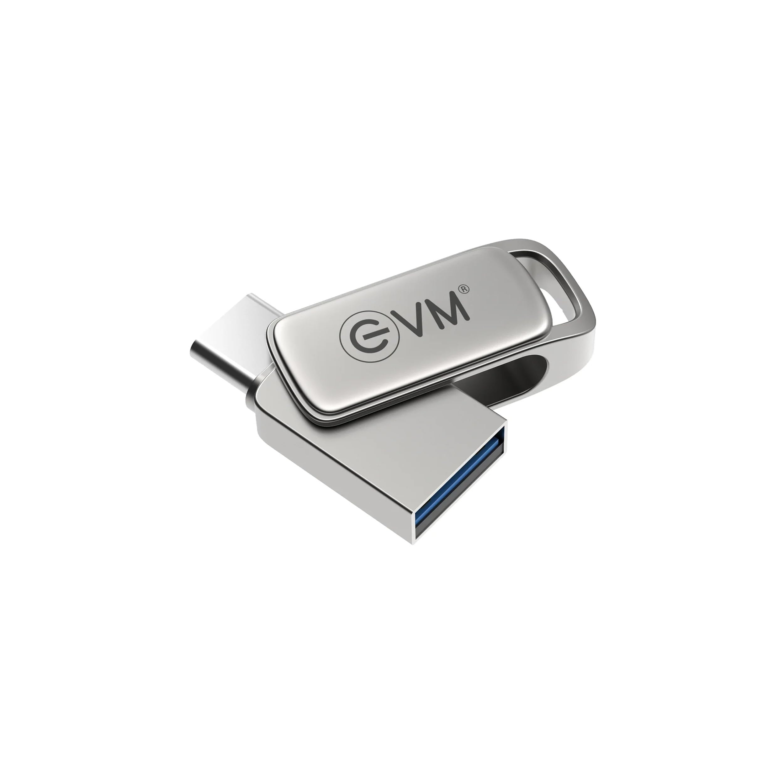 Evm Nano Plus TypeC Otg Pendrive 128Gb  Usb 3.2 Gen 1 HighSpeed Flash Drive Upto 120 Mb/S Read Speed  Metal Body  Compatibl
