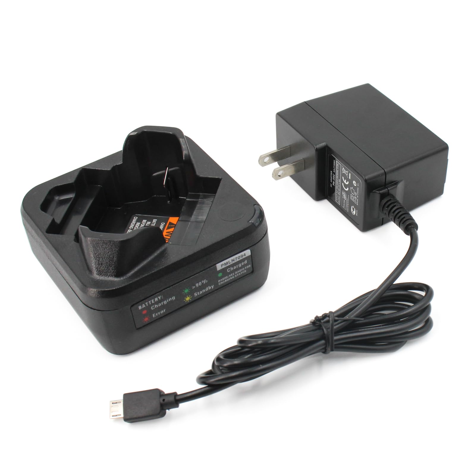 Aimtobest Pmln7109A Pmln7109 Pmln7094 Charger Compatible For Motorola Tlk100 Sl300 Sl300E Sl3500E Sl1M Sl1600 Sl2600 Radios Pmnn4468A Pmnn4468