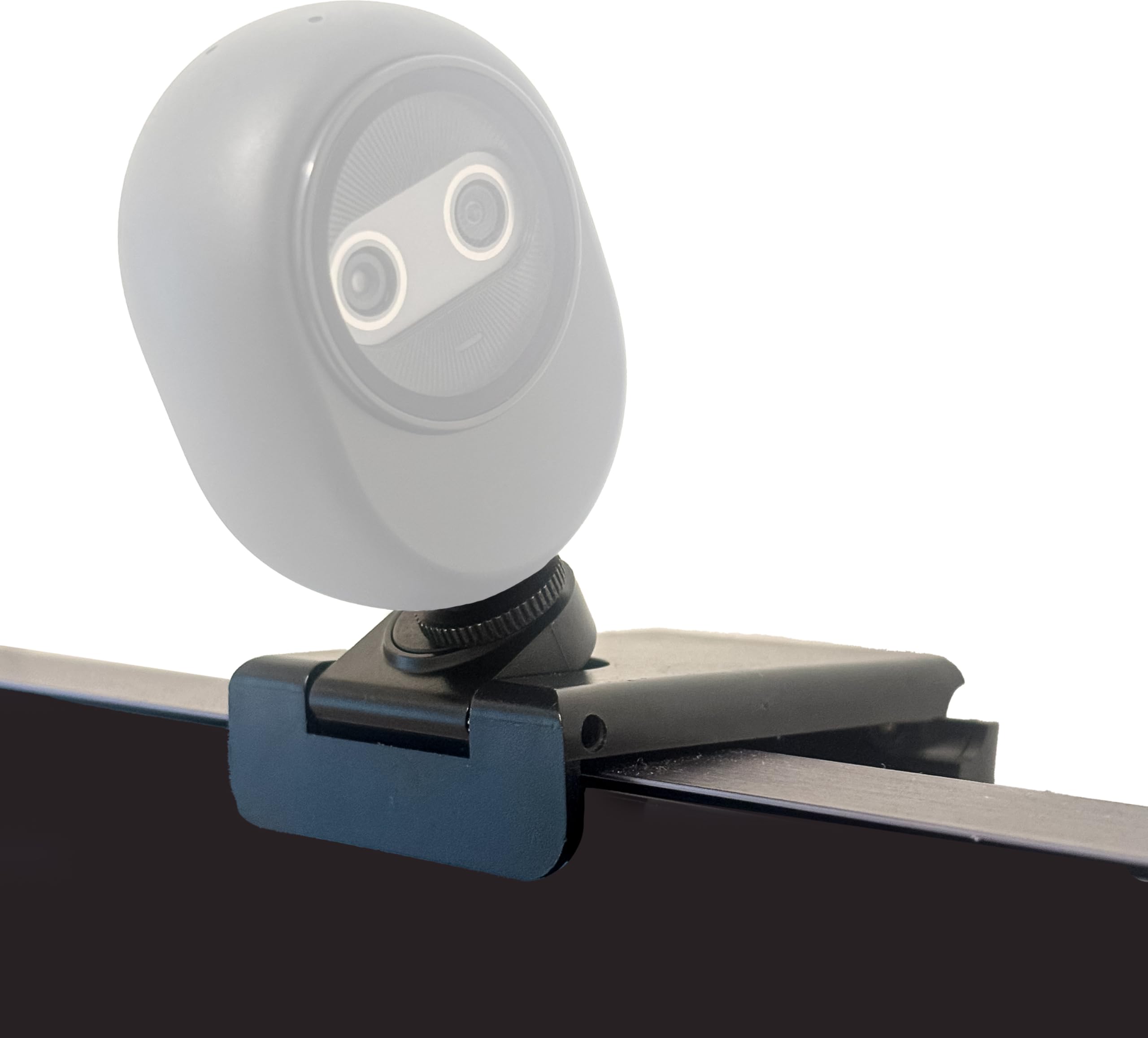 LZYDD Magnetic Webcam Mount 360 Rotatable, Detachable Monitor Webcam Holder with Screw for EMEET Piko/Piko+ / Logitech Brio, OBS