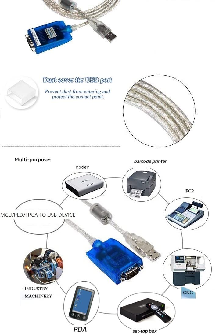 Utek Ut 880 Usb To Rs 232 Interface Protocol Vonverter Ver 2.0(1 Port Usb To Rs 232 Serial Converter With Esd Protection)