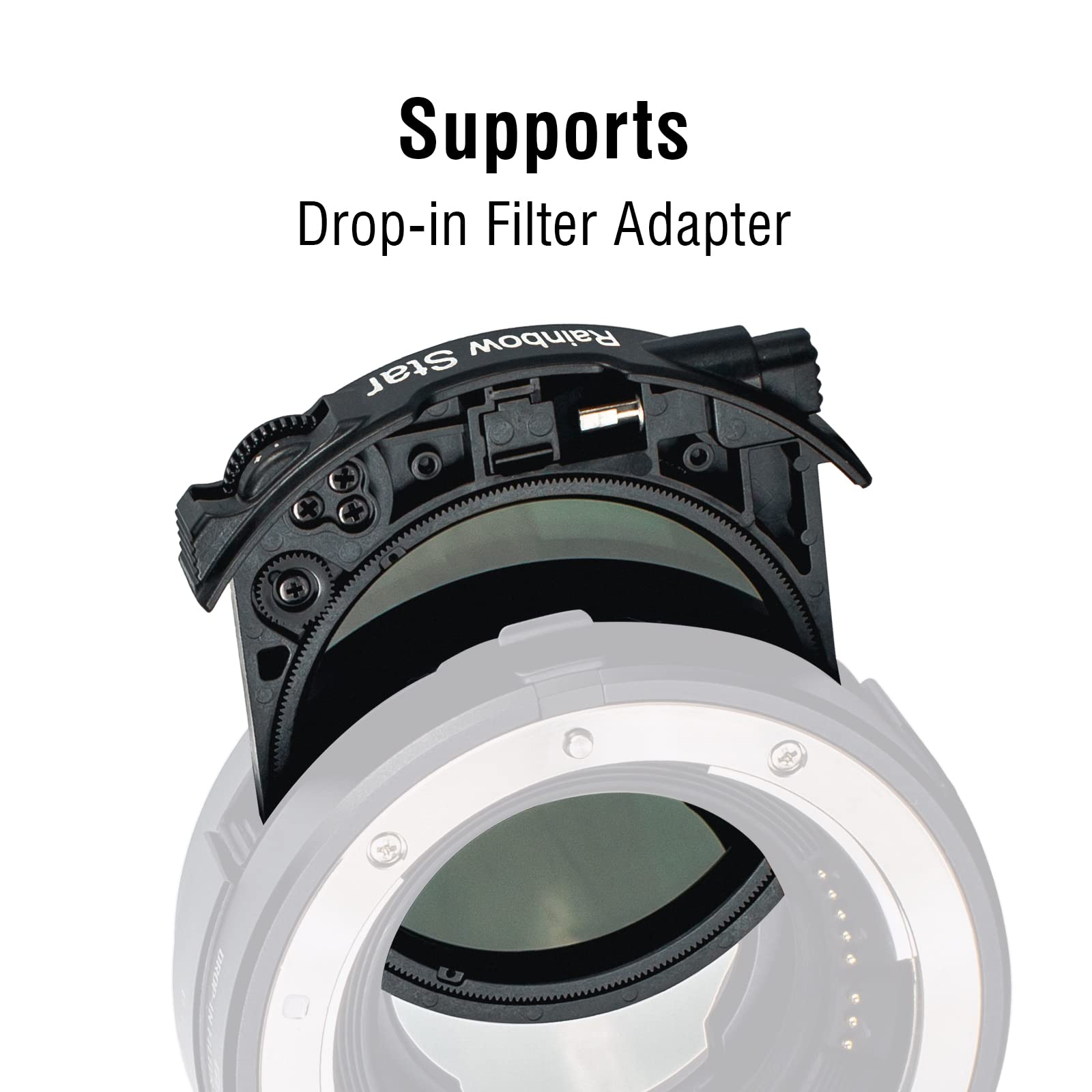 Meike MK-EFTR-RSS Rainbow Star Starlight Drop-in Filter Glass