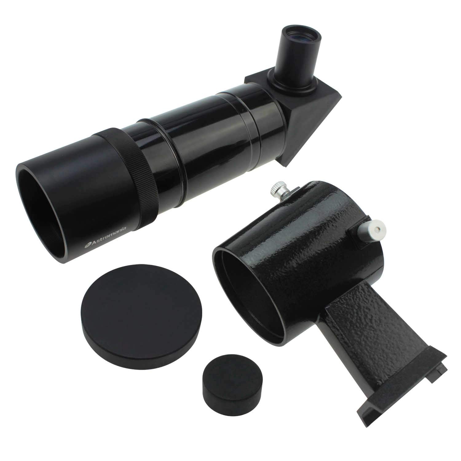 Astromania 9X50 Angled Finder Scope, Black   You Will No Longer Need To Strain Your Neck At Difficult Angles And Are Also Able T