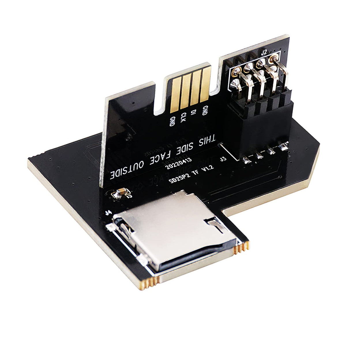 Areme Micro Sd Card Adapter Tf Card Reader For Gamecube Serial Port 2 (Sd2Sp2 Pro)