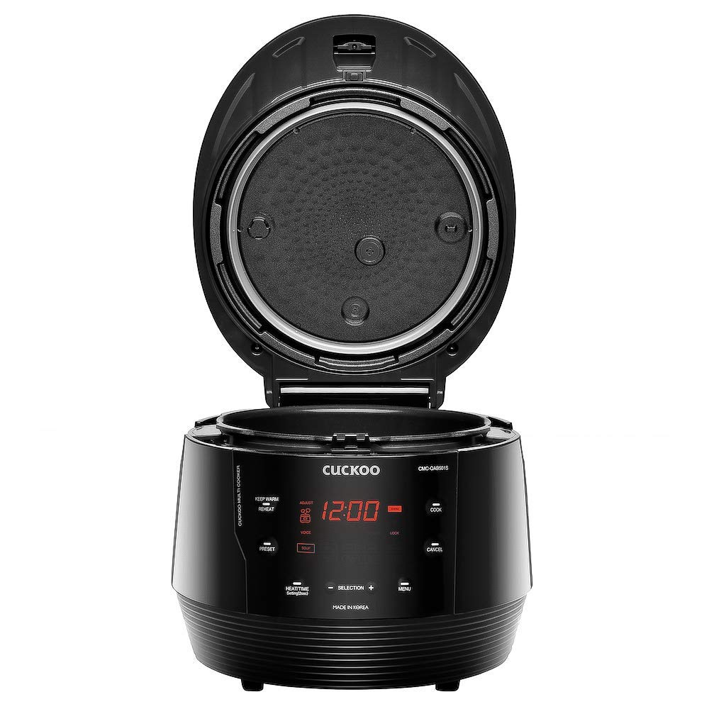 Cuckoo Cmc Qab501Sb | 5Qt. Standard 8 In 1 Pressure Cooker | 10 Menu Options: Slow Cooker, Saut  , Steamer, Yogurt & More, Made