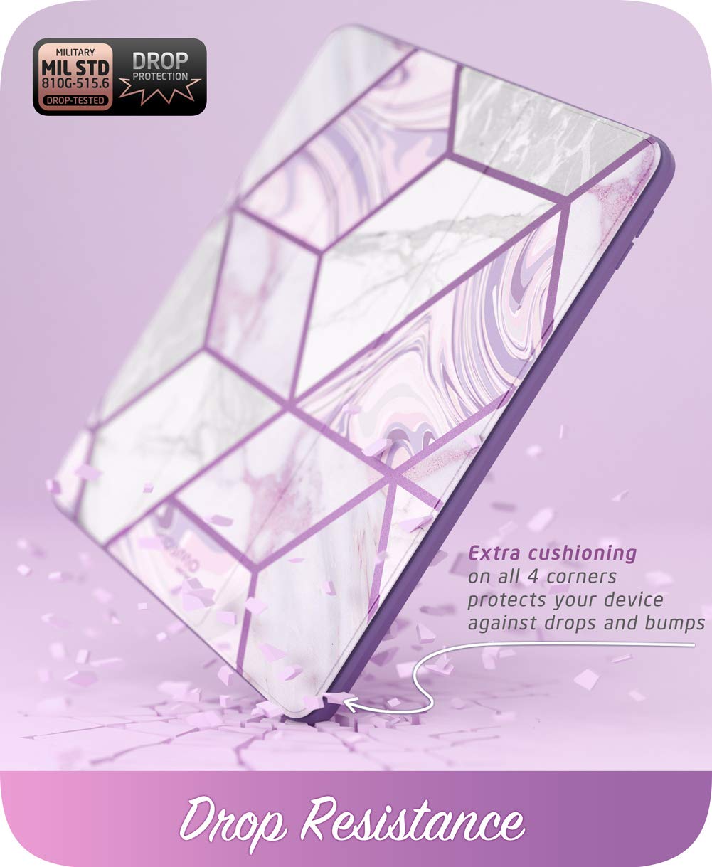 I Blason Cosmo Case For Ipad Air 3 Case 10.5'' 2019 (3Rd Gen) / Ipad Pro 10.5 Case 2017, [Built In Screen Protector] Trifold Sta