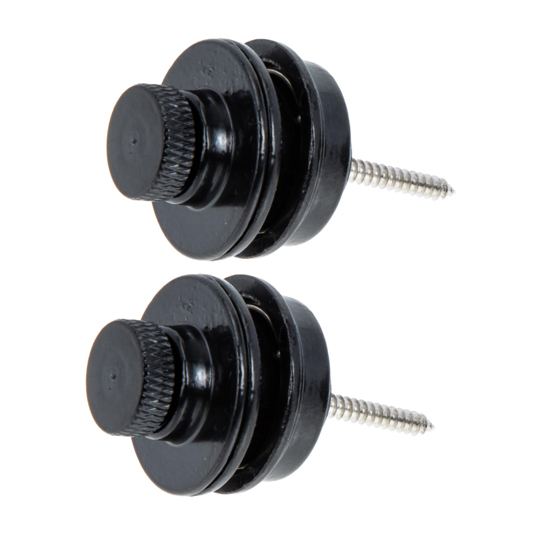 SUPVOX 2pcs Guitar Strap Locks Nonskid Secure Locking Mechanism for Electric Acoustic Bass Guitars Easy Installation Design