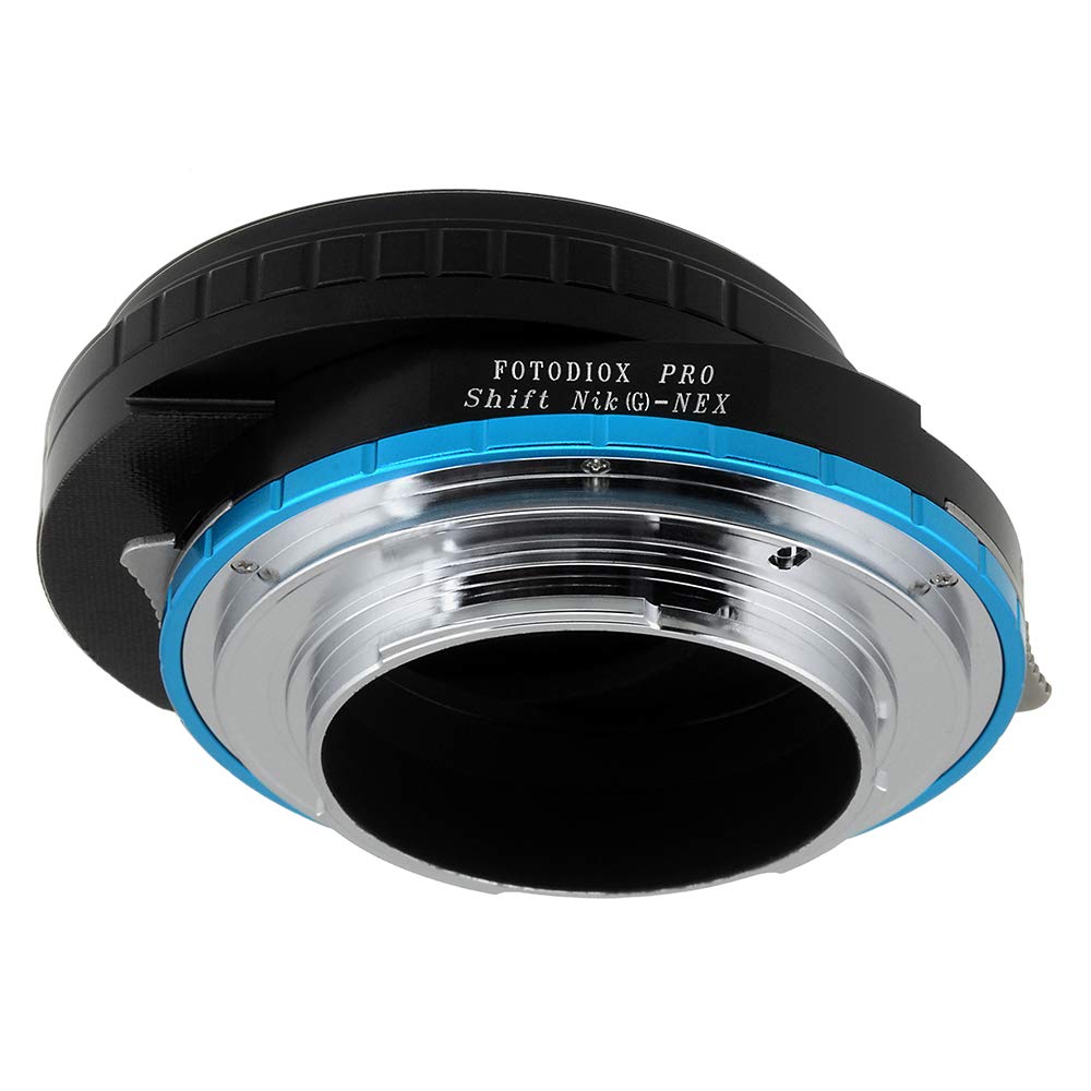 Fotodiox Pro Shift Lens Mount Adapter Compatible With Nikon F-Mount G-Type Lenses To Sony E-Mount Cameras