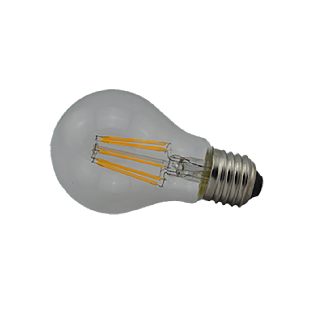 Lunasea E26 Screw Base Led Bulb - 12-24Vdc/7W- Warm White,WBAUVA001345225