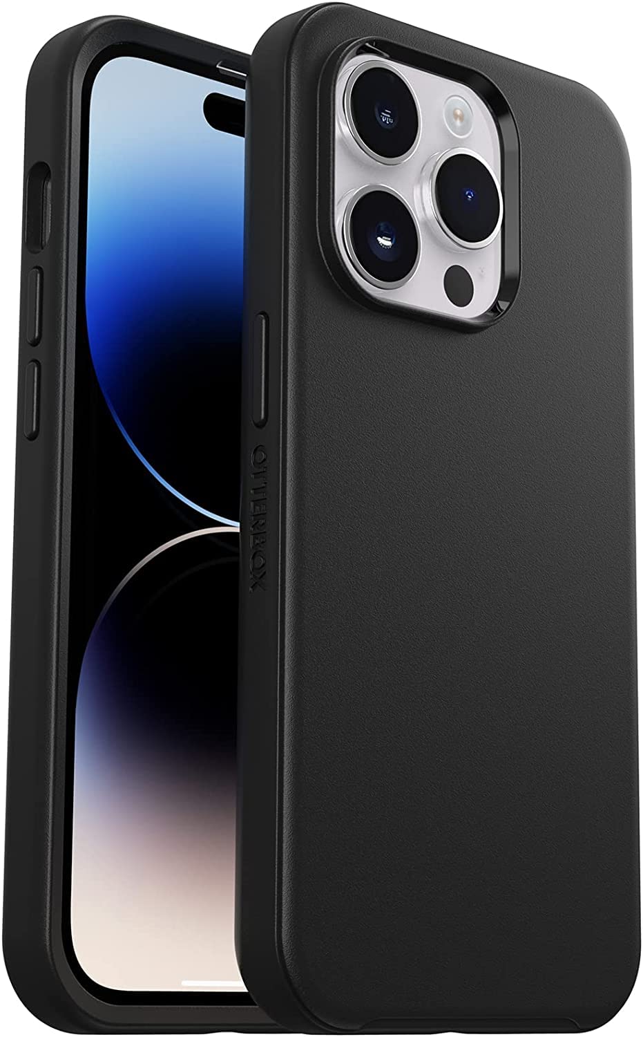 Otterbox Iphone 14 Pro (Only) Symmetry Series Case   Black, Ultra Sleek, Wireless Charging Compatible, Raised Edges Protect Came