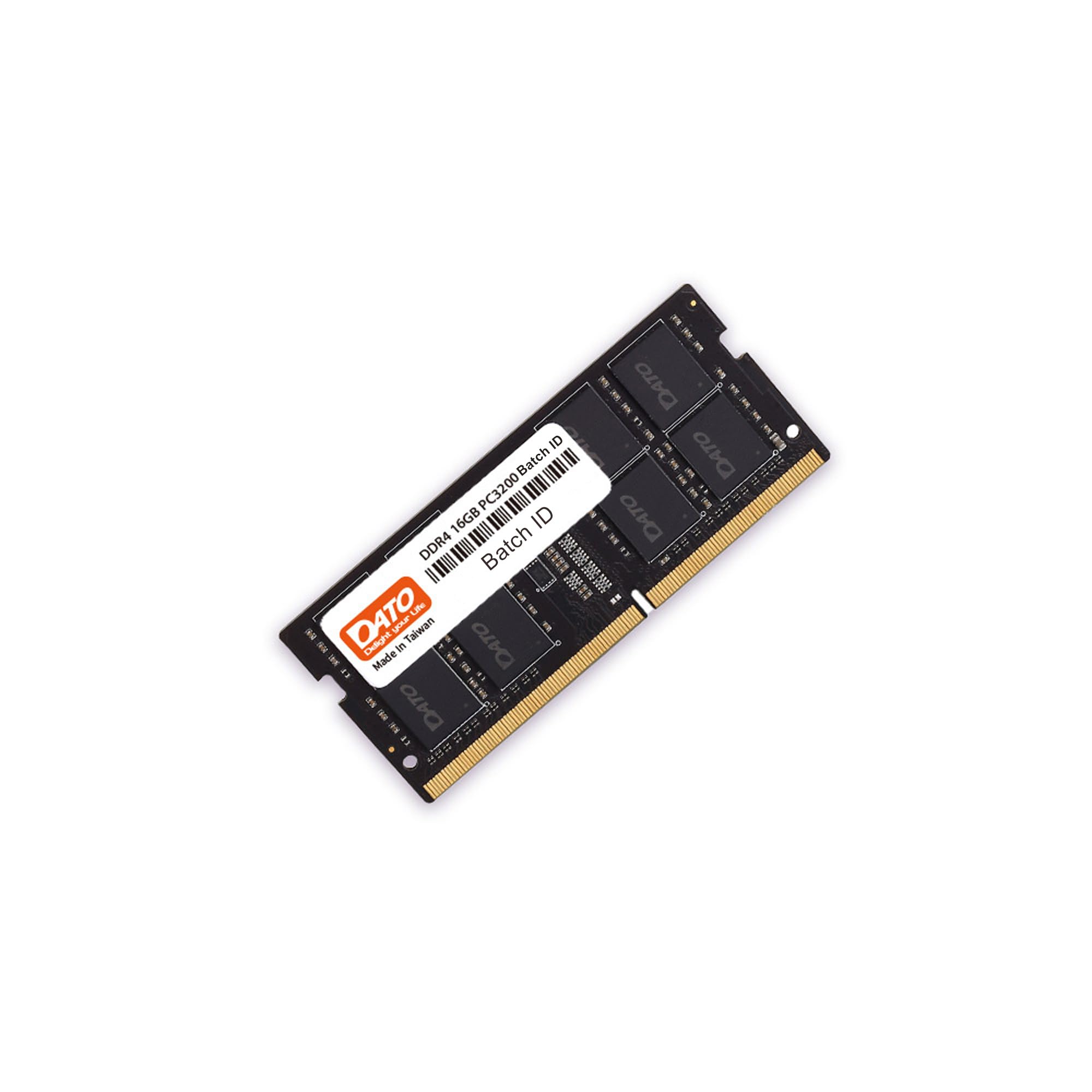Dato 16Gb Ram Ddr4 3200Mhz Pc4 25600 Cl22 Sodimm 1.2V 260 Pin Non Ecc Sodimm Laptop Notebook Memory Module