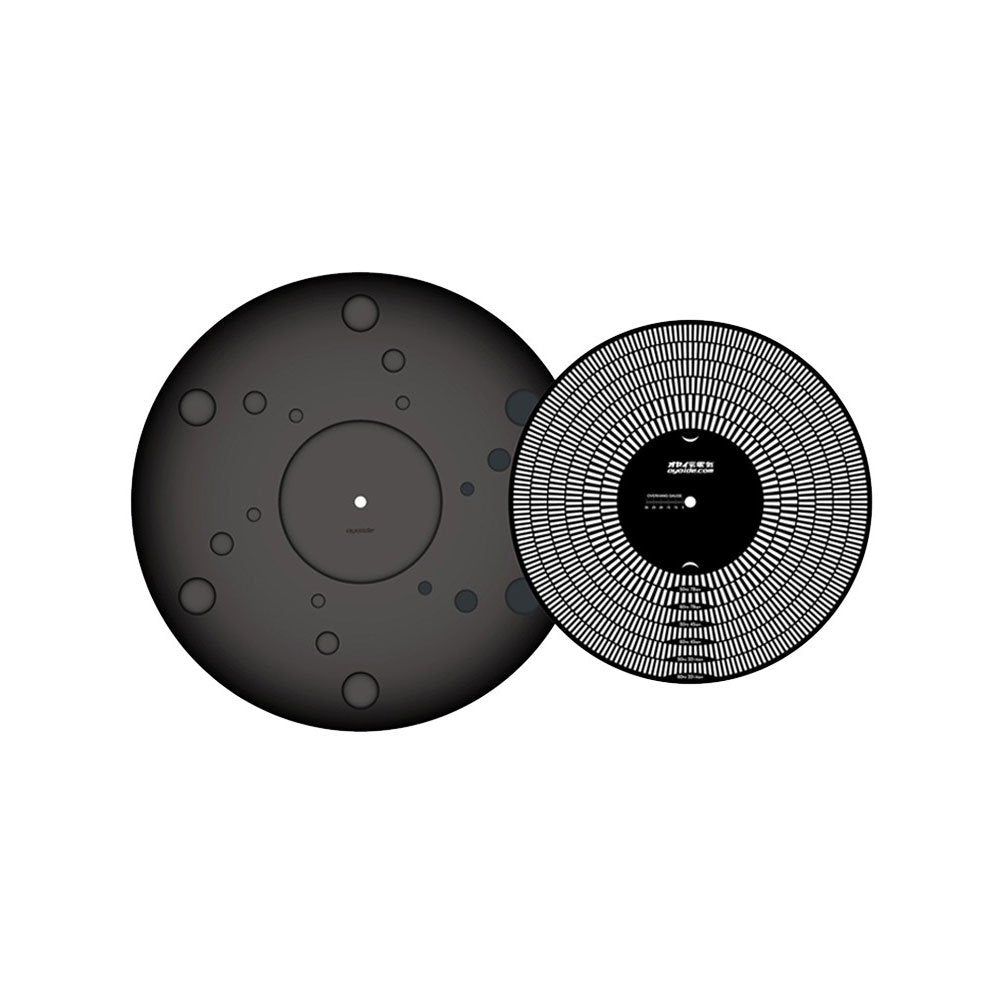 Oyaide Br 12 Turntable Mat (Includes A Strobo Disc And Overhang Gauge)