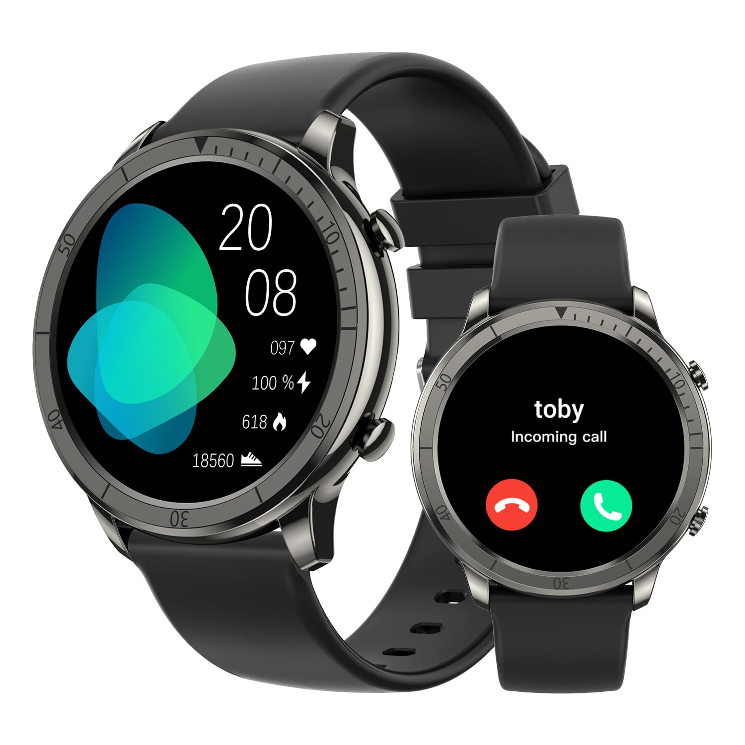 Benio Smart Watch, Health Fitness Tracker Watch For Men Women Ip68 Waterproof, Multi-Sport Mode Activity Tracker, Heart Rate/Spo