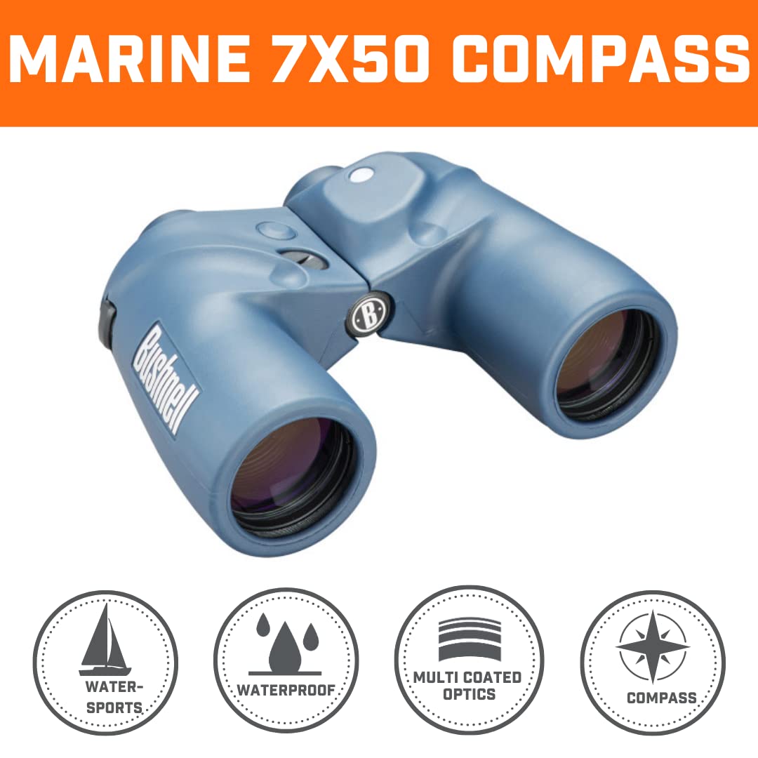 Binocular W/Compass, 7X50