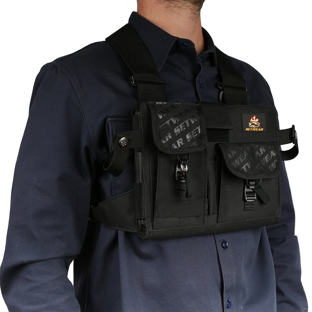 Setwear Ipad Chest Pack   Hands Free Chest Harness For Tablets, Phones, Tools, & Accessories