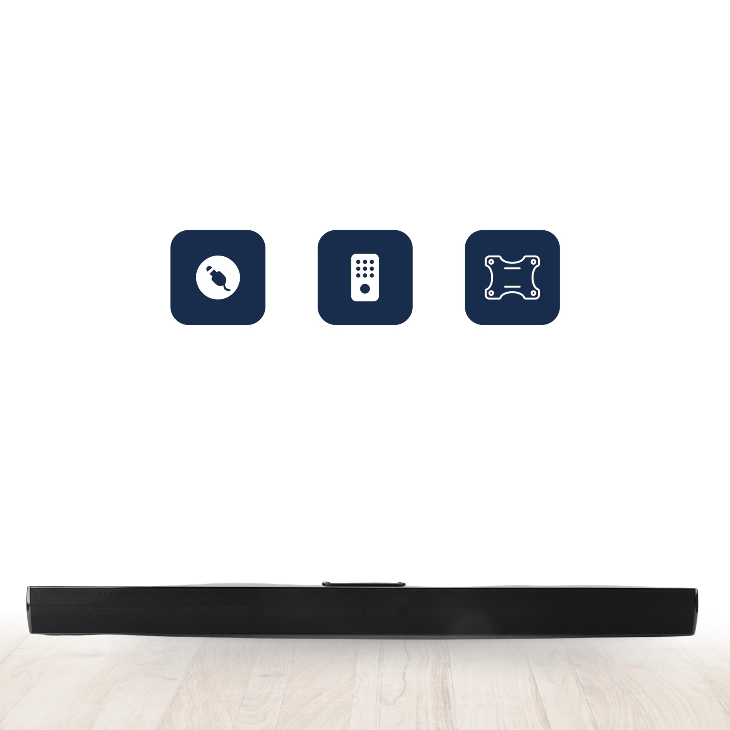 Emerson Ehs 2000 Bluetooth 2.0 Channel 32 In. Sound Bar With Remote, Black
