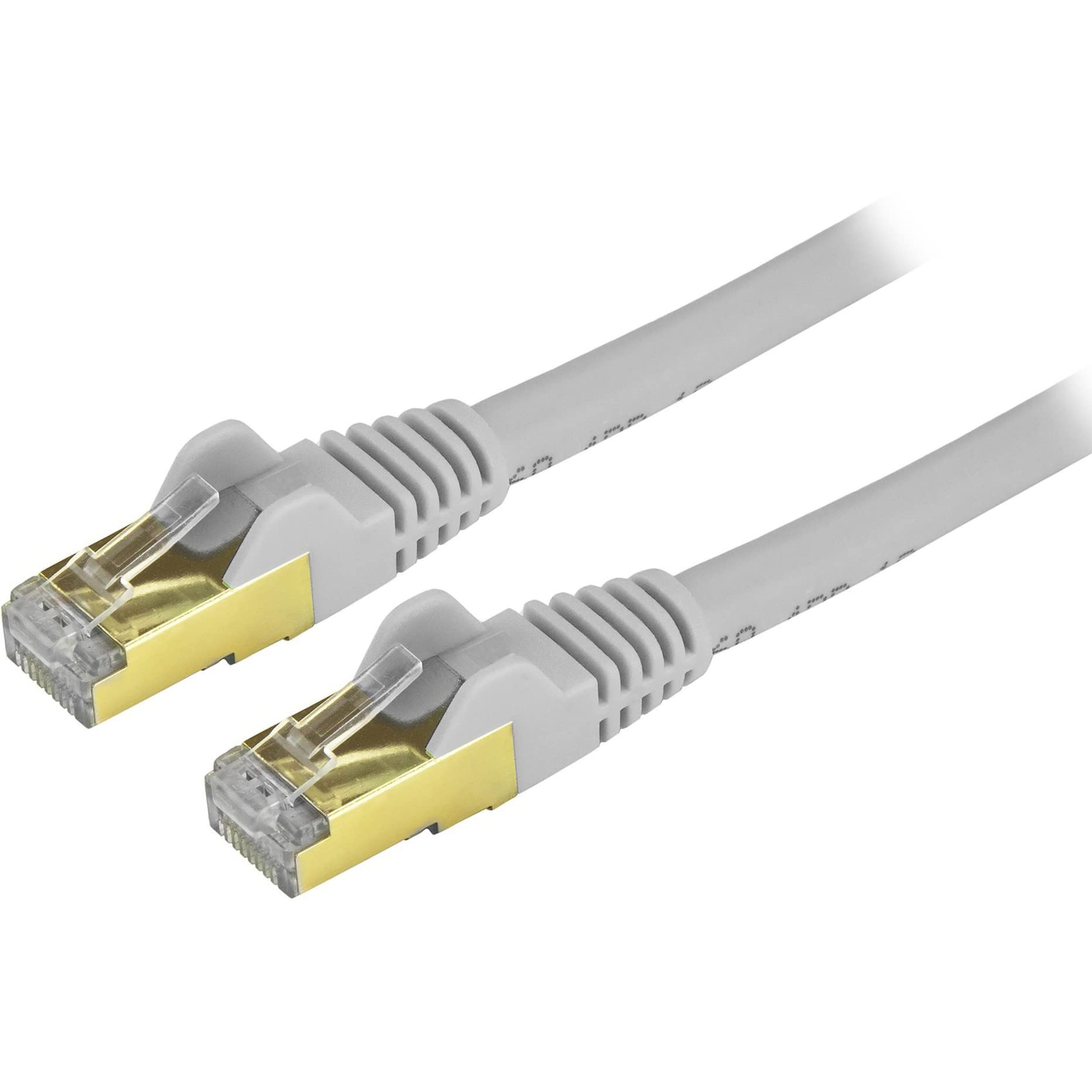 StarTech.com 3 ft CAT6a Ethernet Cable  10 Gigabit Shielded Snagless RJ45 100W PoE Patch Cord  10GbE STP Category 6a Network C