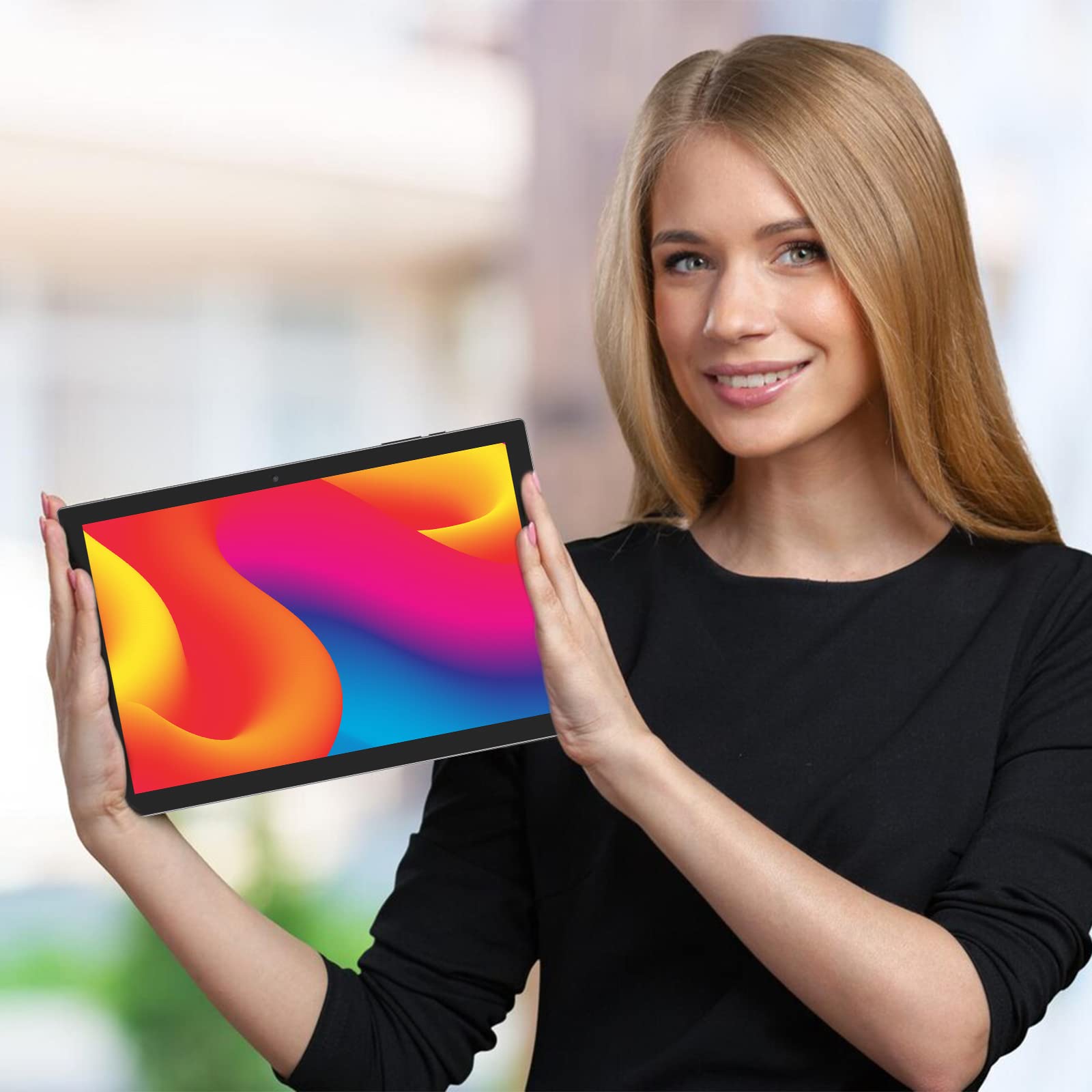 Tablet Android 12 Tablet 10 Inch Tablet 64Gb Storage Tablets 4Gb Ram 1024Gb Expand 2Mp+8Mp Dual Camera 10 In Tab Quad Core Proce