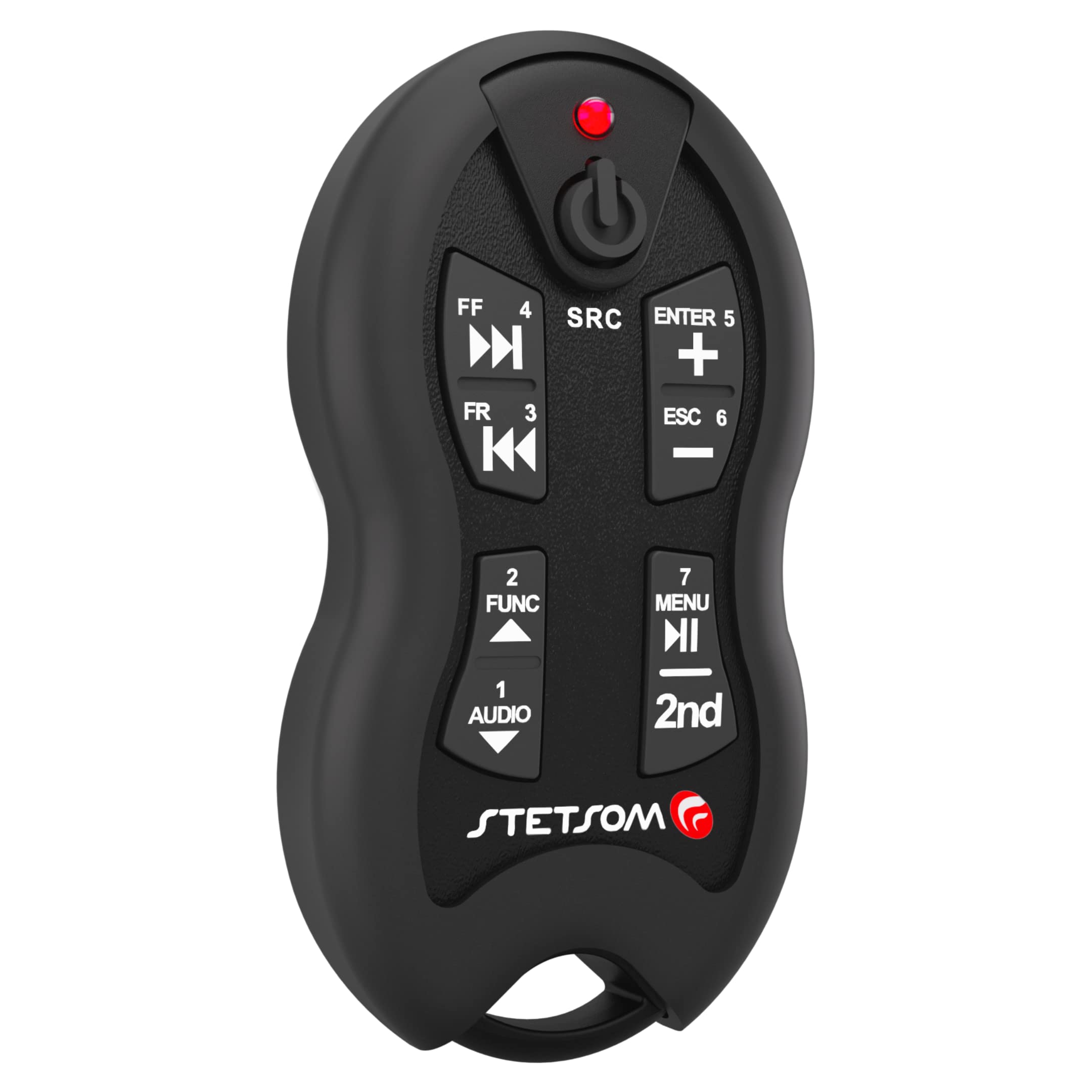 Stetsom Sx2 Long Range Universal Infra Red Remote Control 16 Function (Black)