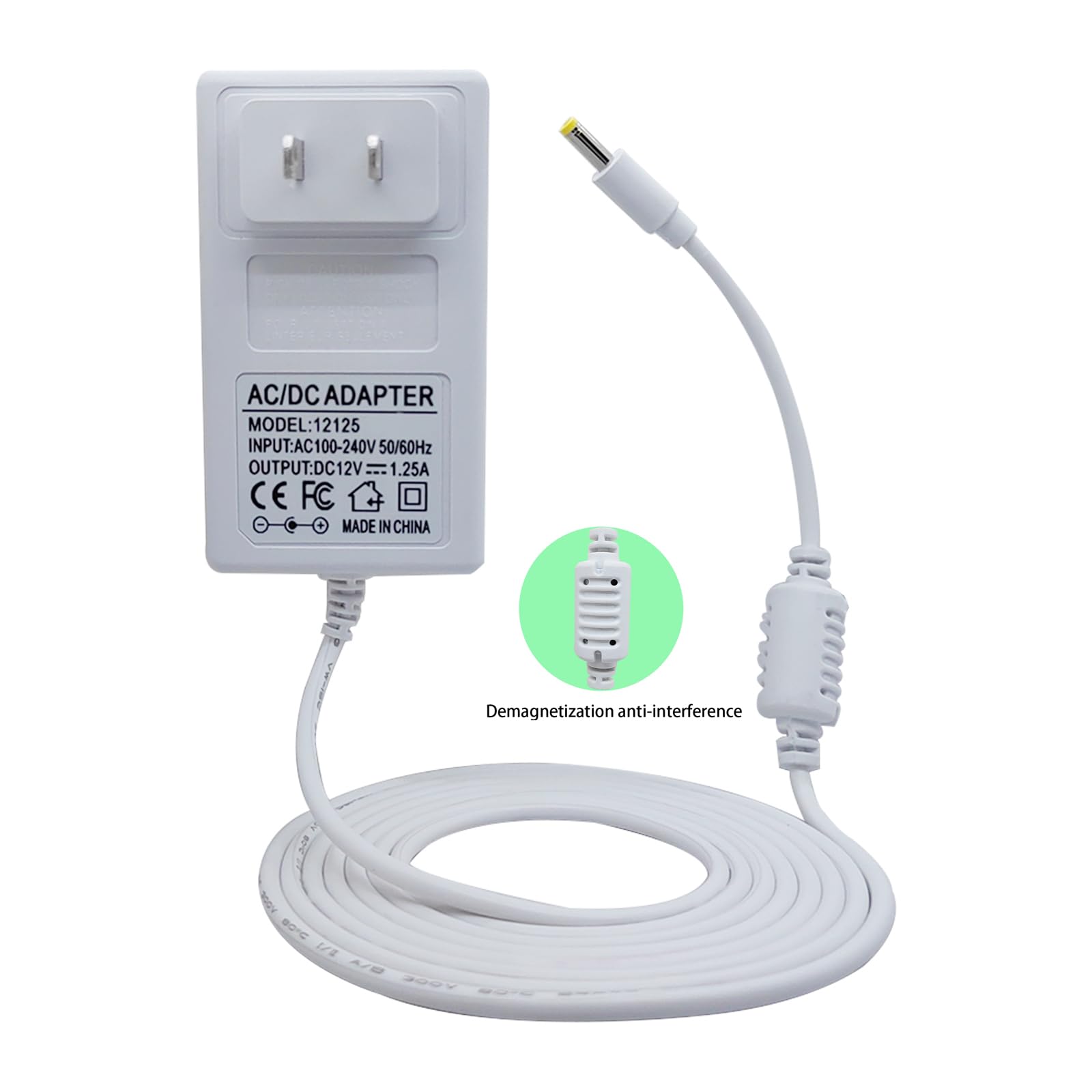 15W Power Cord Replacement For Echo Show 5 1St Gen / 2Nd Gen, Alexa Dot 3Rd Generation/5Th Gen/4Th Gen/Kids Edition, Pop Charger