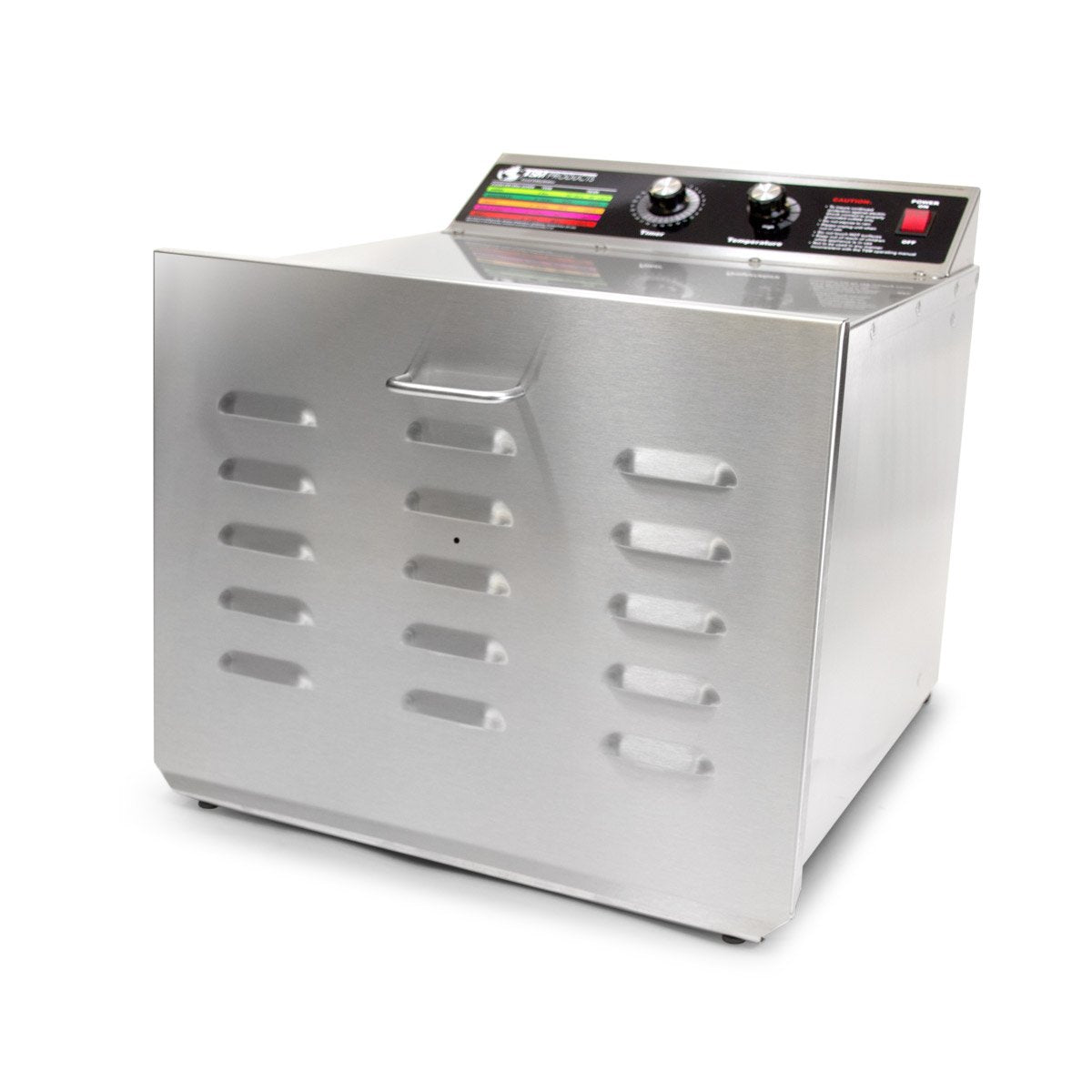 Tsm Products Stainless Steel Food Dehydrator With 10 Stainless Steel Shelves
