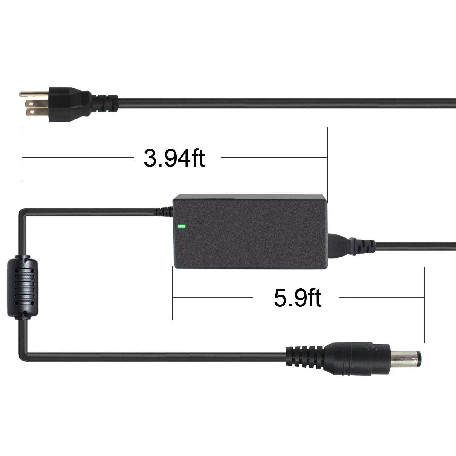 19V 3.42A 65W Pa3714U 1Aca Ac Laptop Charger For Toshiba Satellite C55 C55 A C655 C850 C50 L755 C855 L655 L745 P50 C855D C55D S55;Toshiba Portege Z30 Z930 Z830 With Power Supply Cord 5.5 * 2.5