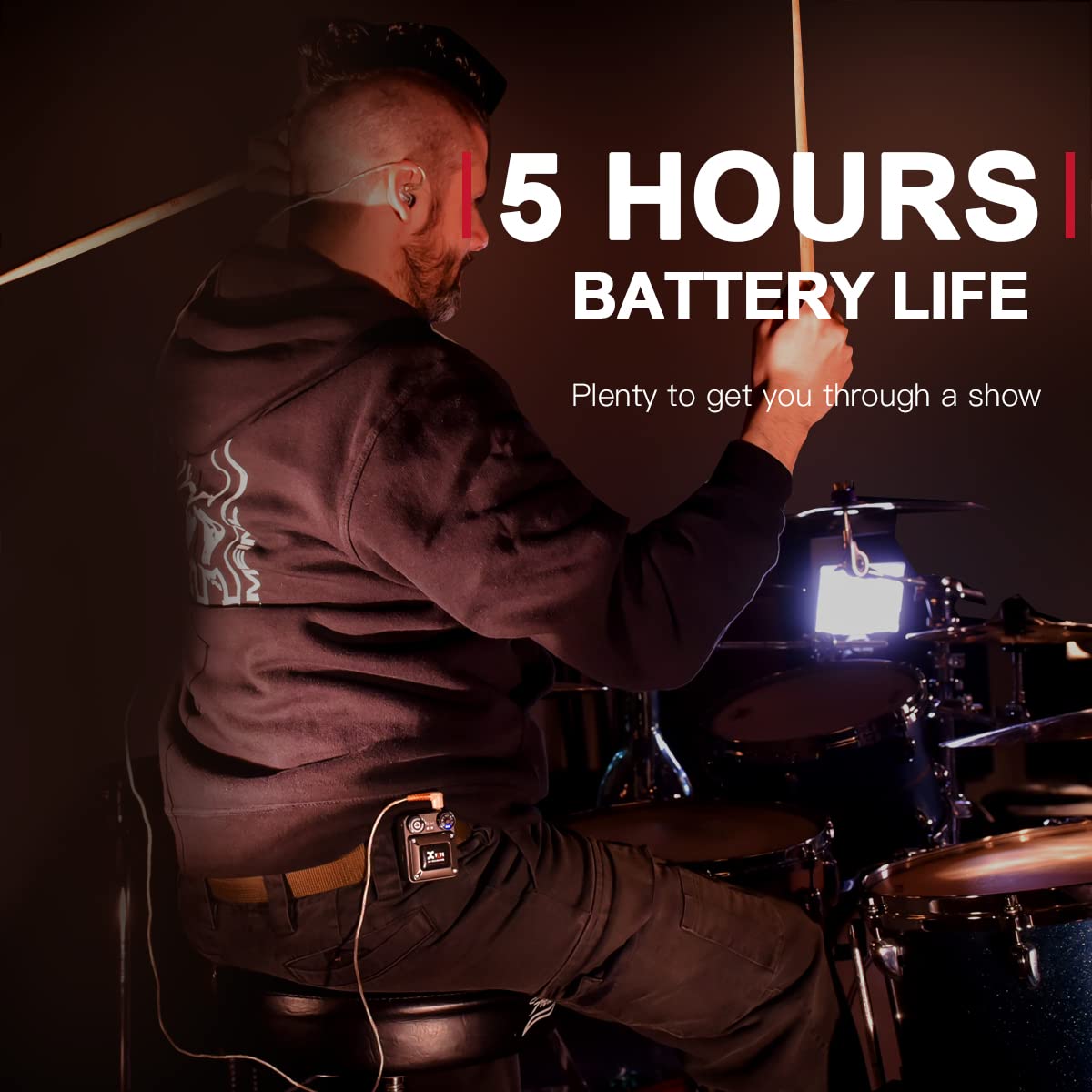 Xvive U4R2 Wireless In Ear Monitor System With 2 Receivers