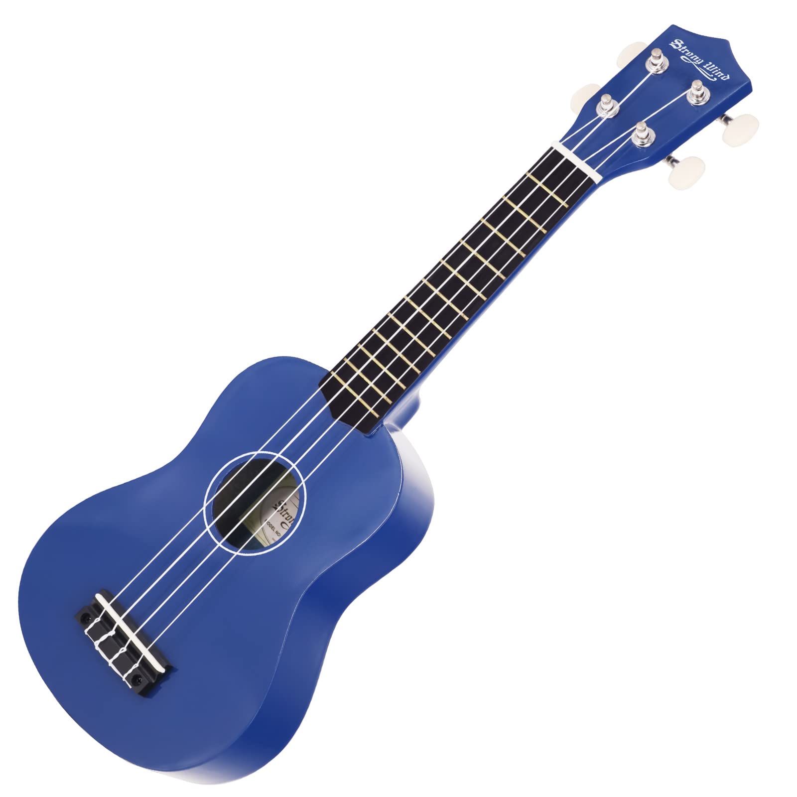 Strong Wind Soprano Ukulele 21 Inch Basswood Ukeleles For Beginners Four Strings Hawaiian Guitar Ukulele For Adults Teenagers Bl