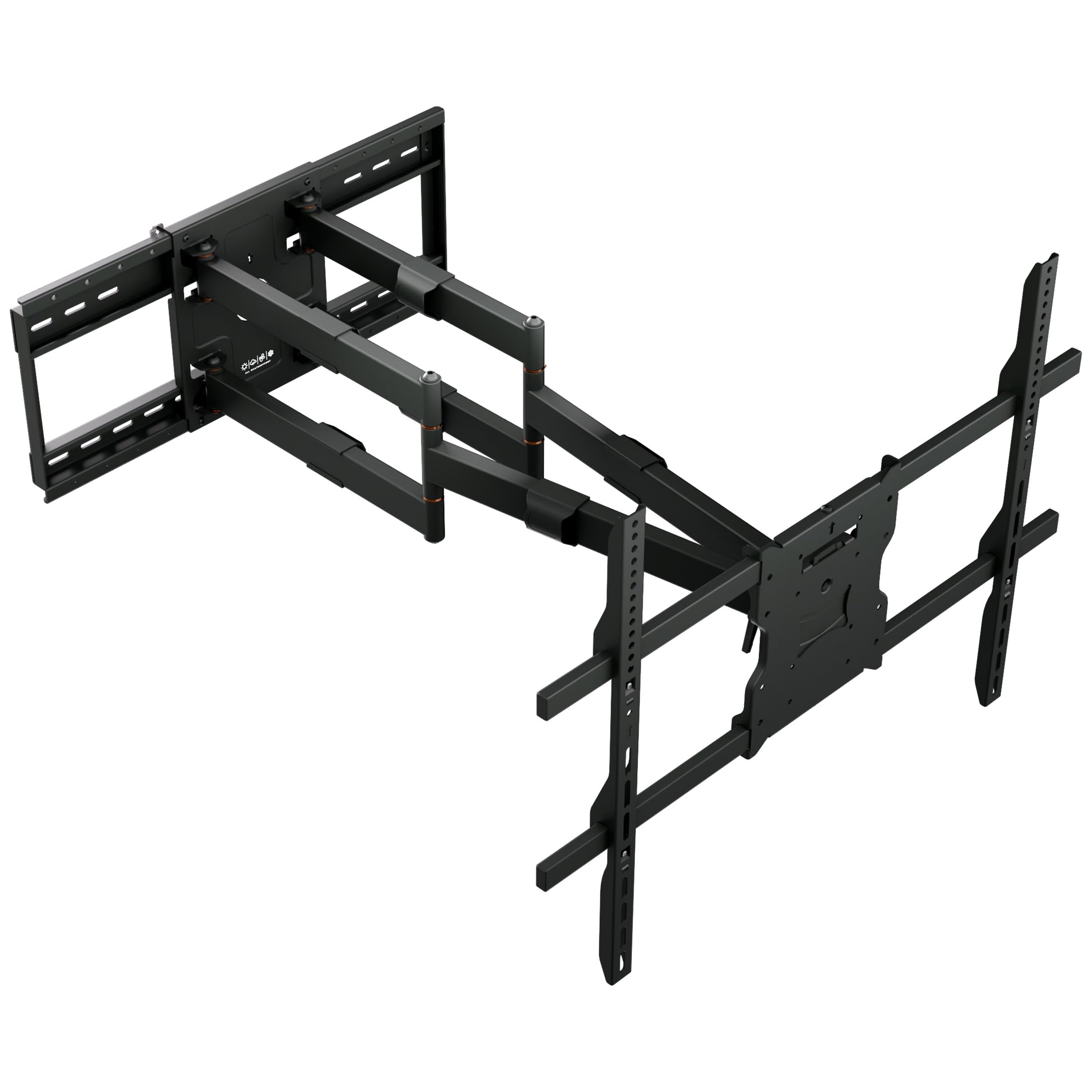 Mount It! The Beast Outdoor Tv Wall Mount, Weatherproof 275 Lb Capacity Heavy Duty Tv Wall Mount With Long Extension Arms