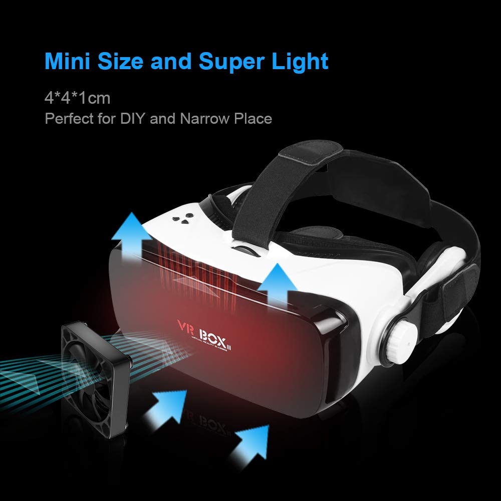 Eluteng 40Mm Usb Fan With 3 Speed Control Usb Ventilator 5V Max 5300Rpm High Flow Vr Cooling Fan Compatible For Receiver Dvr Pla