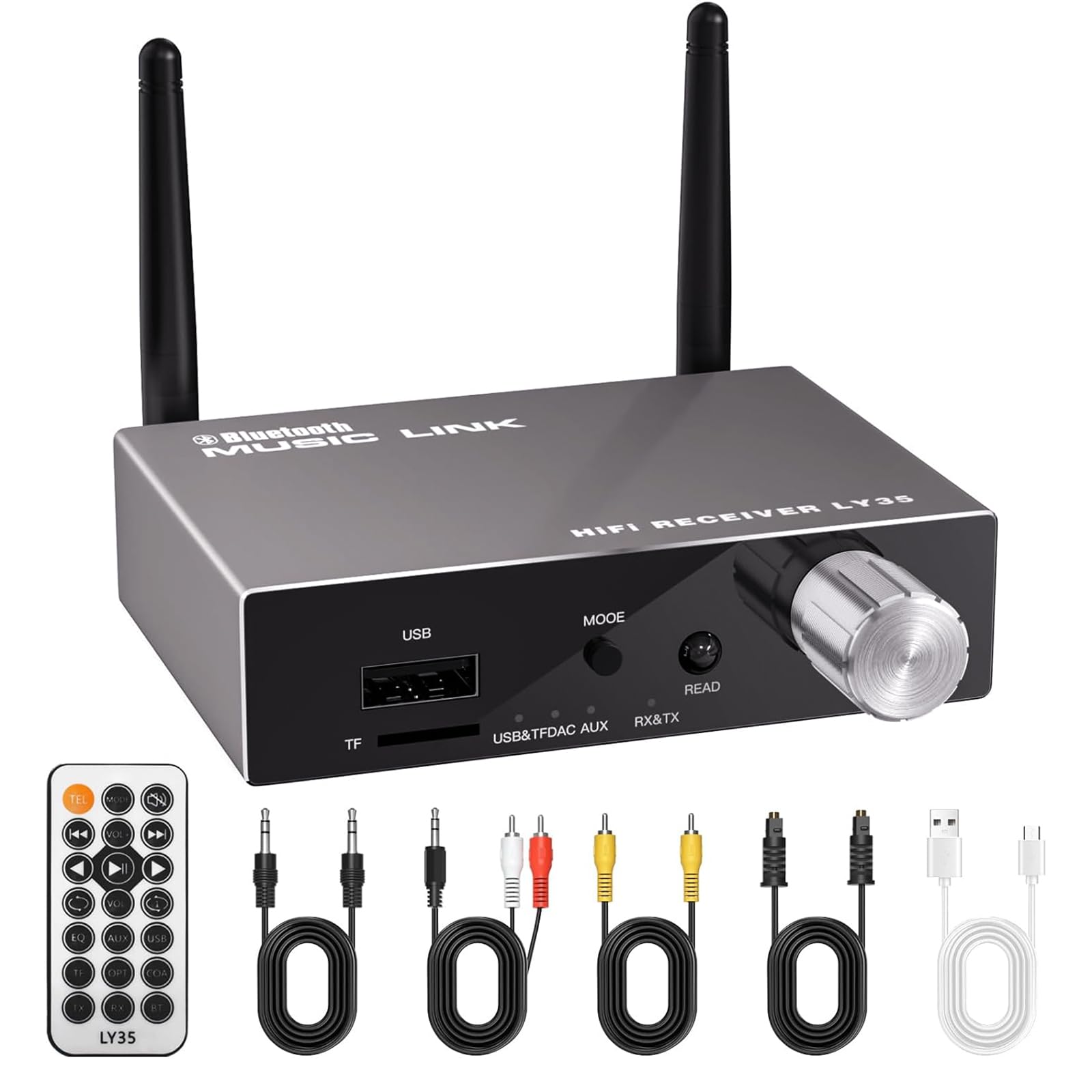 Bluetooth 5.3 Transmitter Receiver For Tv Wireless Bluetooth Transmitter Receiver Compatible 30M Long Distance Home Stereo Low L