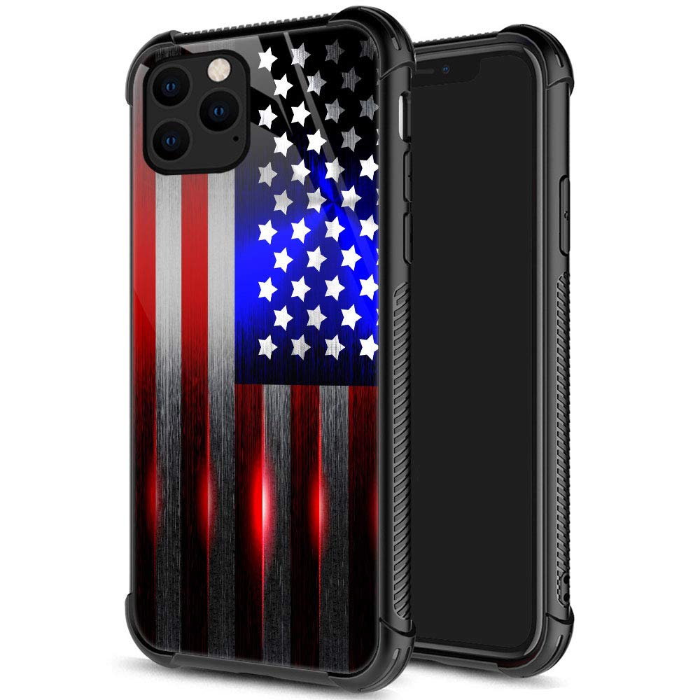 Zhegailian Case Compatible With Iphone 12 Pro Max,Cut Flag Case For Iphone 12 Pro Max For Boys Men,Pattern Design Anti Scratch O