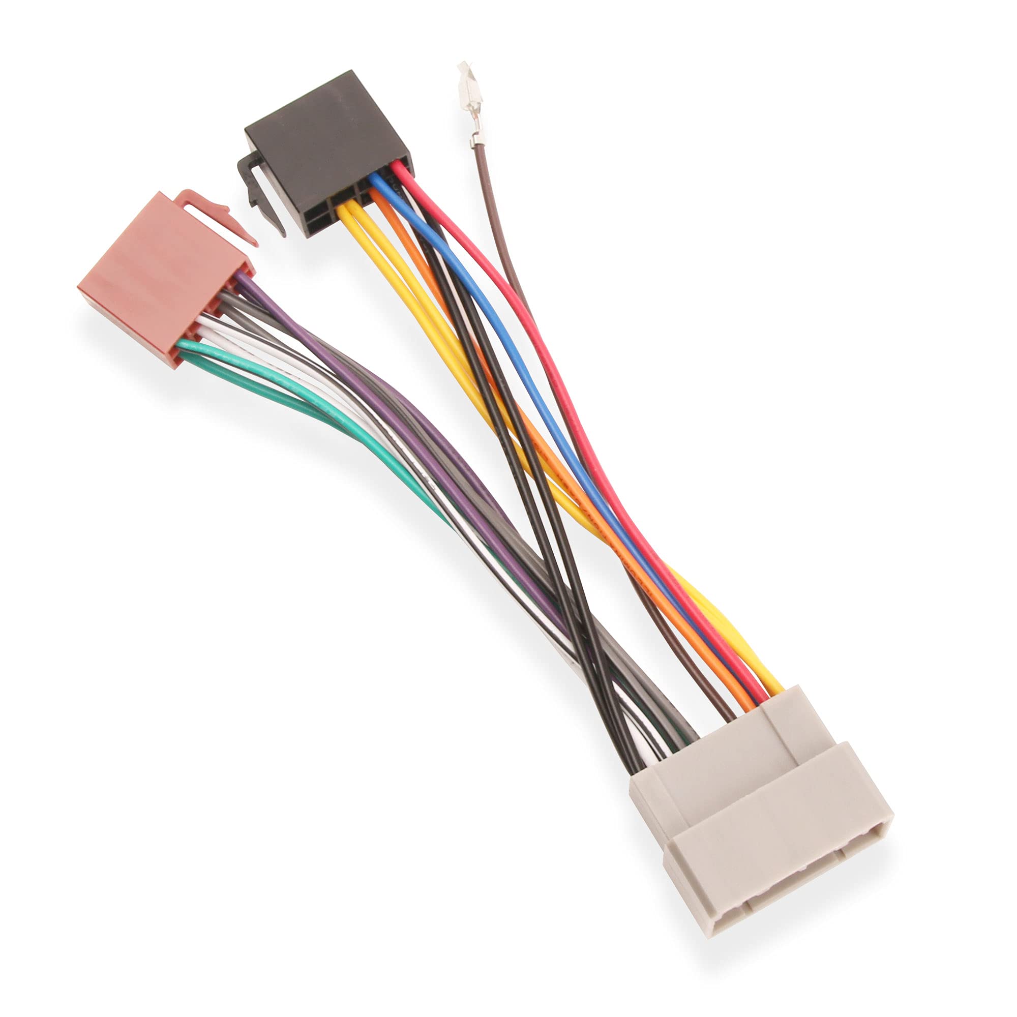 G Car Stereo Radio Wiring Harness Aftermarket Install Speaker Power Plug Connector Fit For Chrysler 2002 2007, Jeep 2001 2007, Dodge Ram 2002 2007