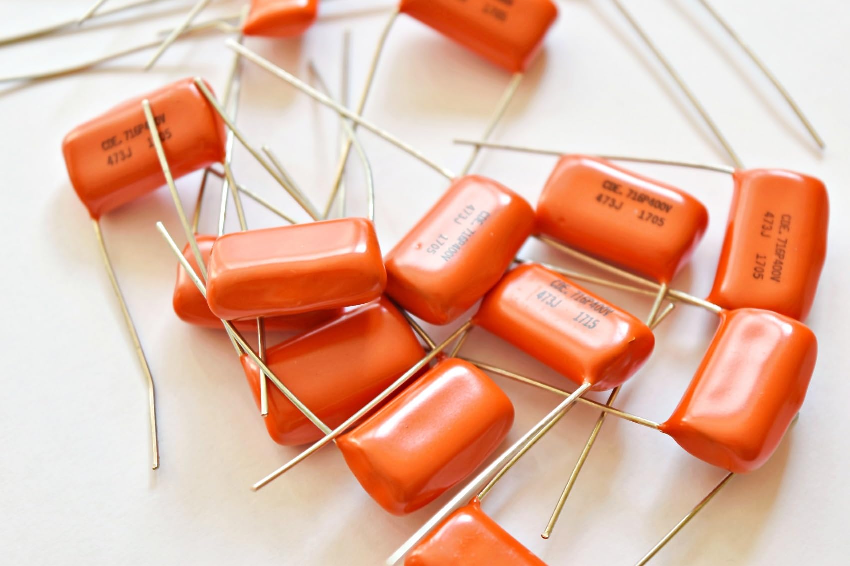 Pair (2X)   .022 Uf/400 V Orange Drop Capacitors