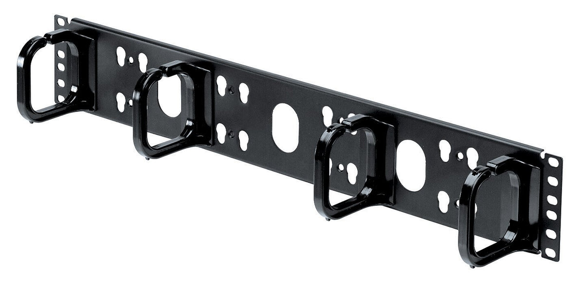 Panduit Cmphf2 Horizontal Cable Management D Ring, Black