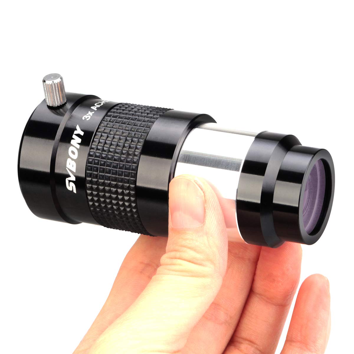 Svbony 3X Barlow Lens, Fully Multi Coated Achromatic Barlow Lens, 1.25 Inch Telescope Accessories For Astronomical Visual And Ph