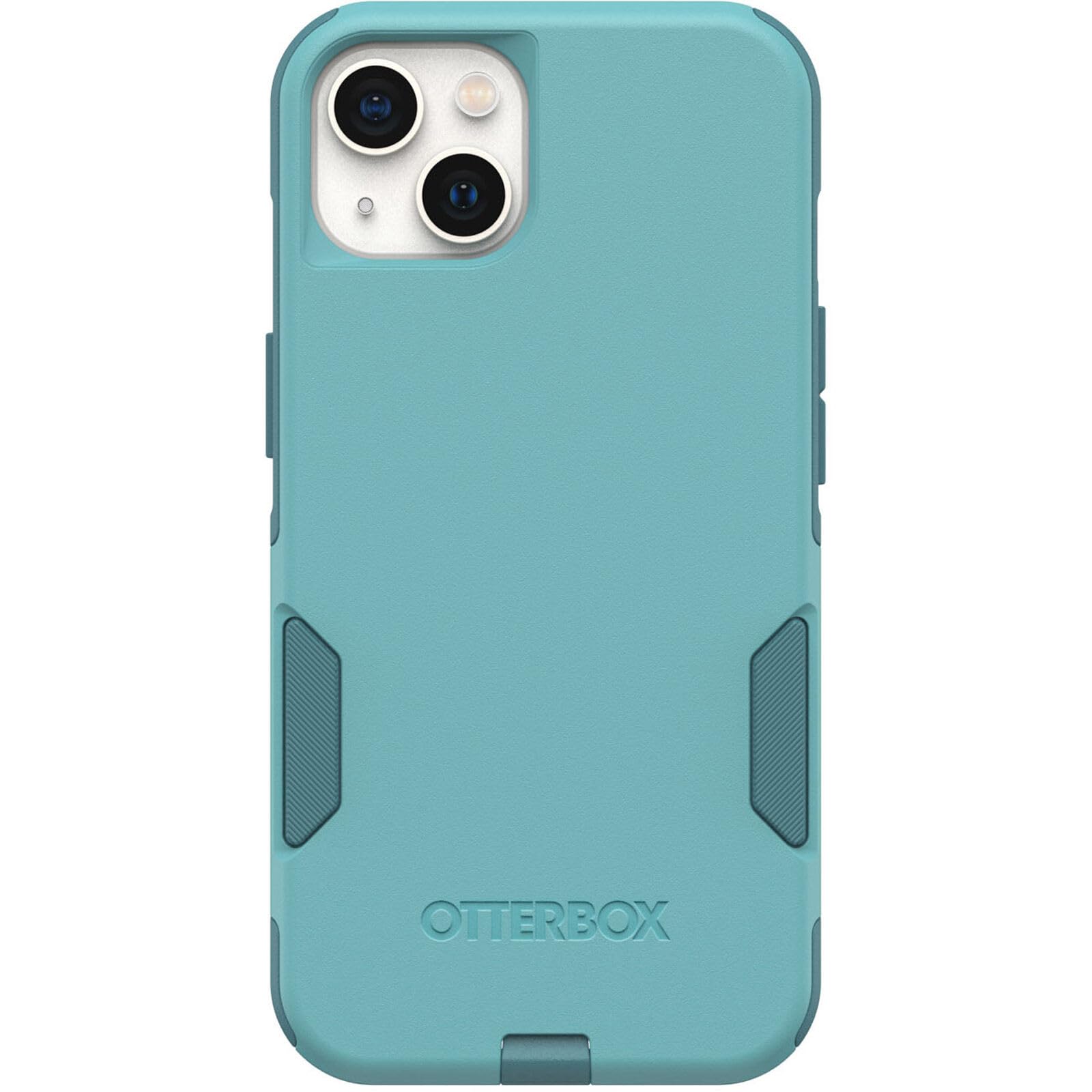 Otterbox Iphone 13 (Only)   Commuter Series Case   Riveting Way (Teal)   Slim & Tough   Pocket Friendly   With Port Protection
