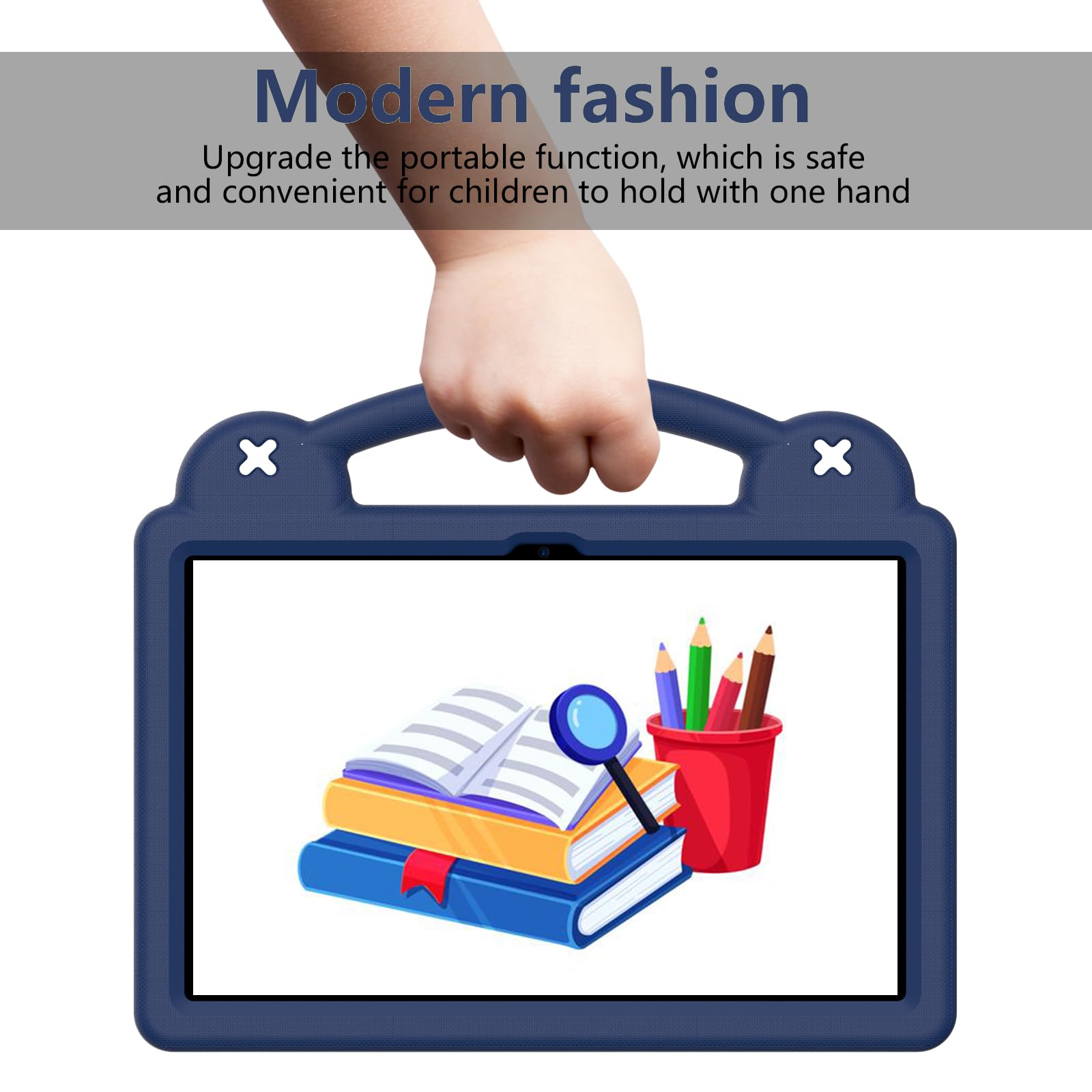 Yrh For Revvl Tab 5G Tablet Case Kids 2023, Eva Shockproof Cover For Tmobile Revvl Tab 5G 10.36 Inch Tablet Case, With Stand Han