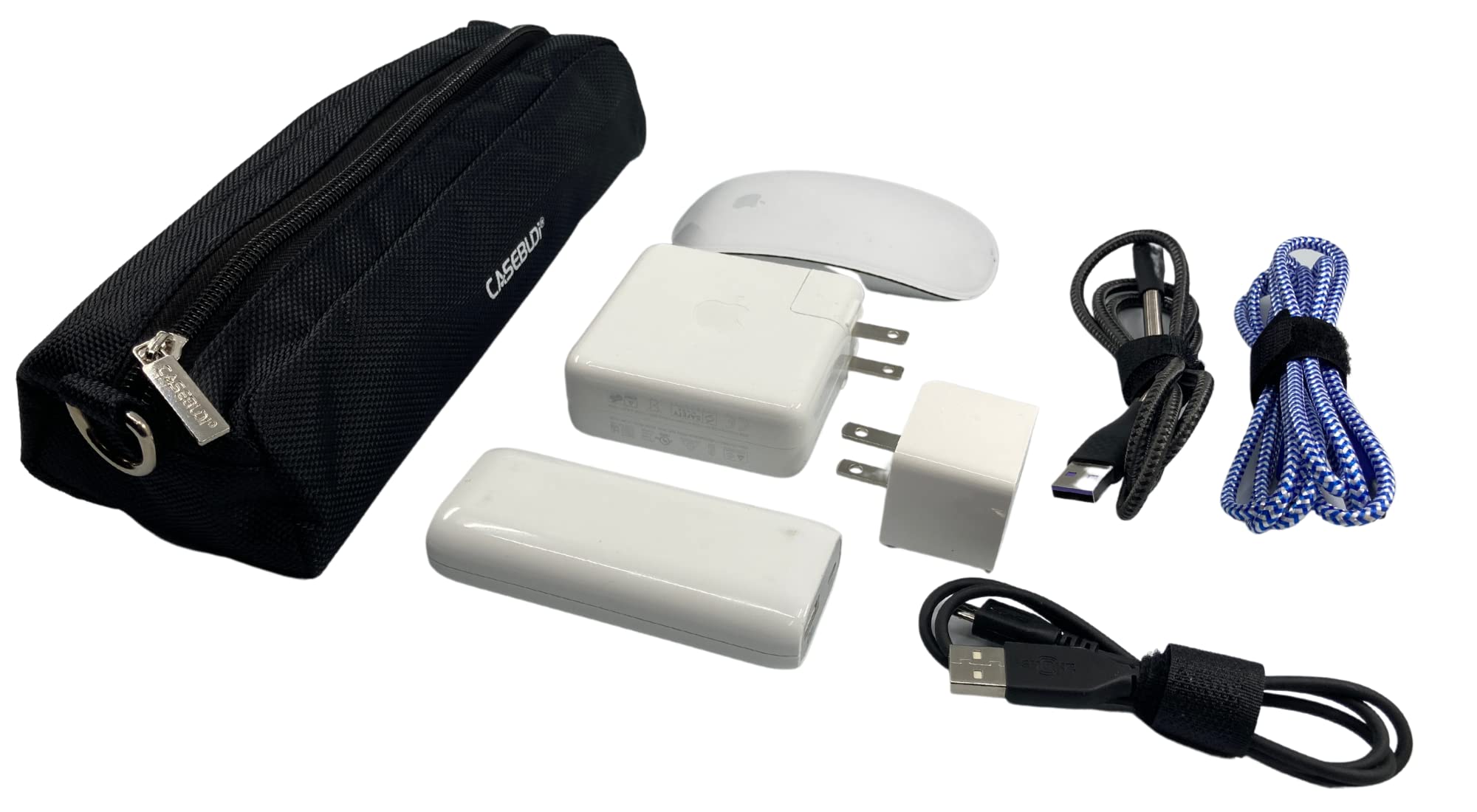 Casebudi Electronics Organizer Case   Ballistic Nylon (Midnight Black)