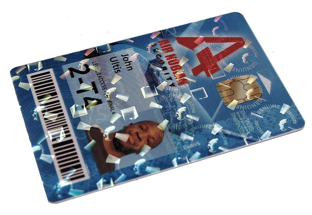 Evolis Rva022Naa Globes Holographic Overlay Varnish Ribbon   400 Imprints