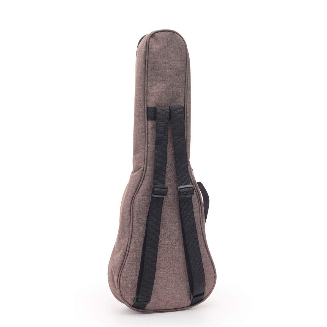 Longteam Linen Simple Ukulele Case 10Mm Sponge Portable Waterproof Ukuleles Bag Cover Uke Gig Bag With Accessory Storage Pocket