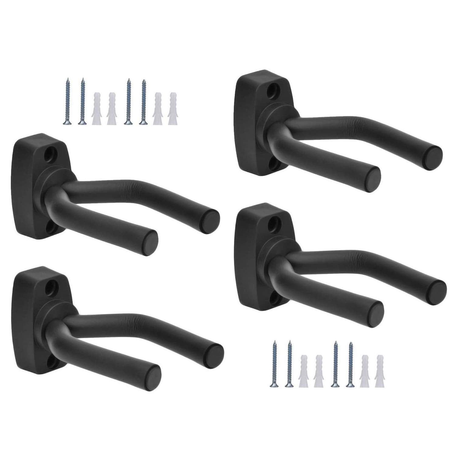 Guitar Wall Hanger Stand Ukulele Keep Guitar Wall Mount Hook Holder Mount Display Stand Rack Bracket Most Guitar Bass Accessorie