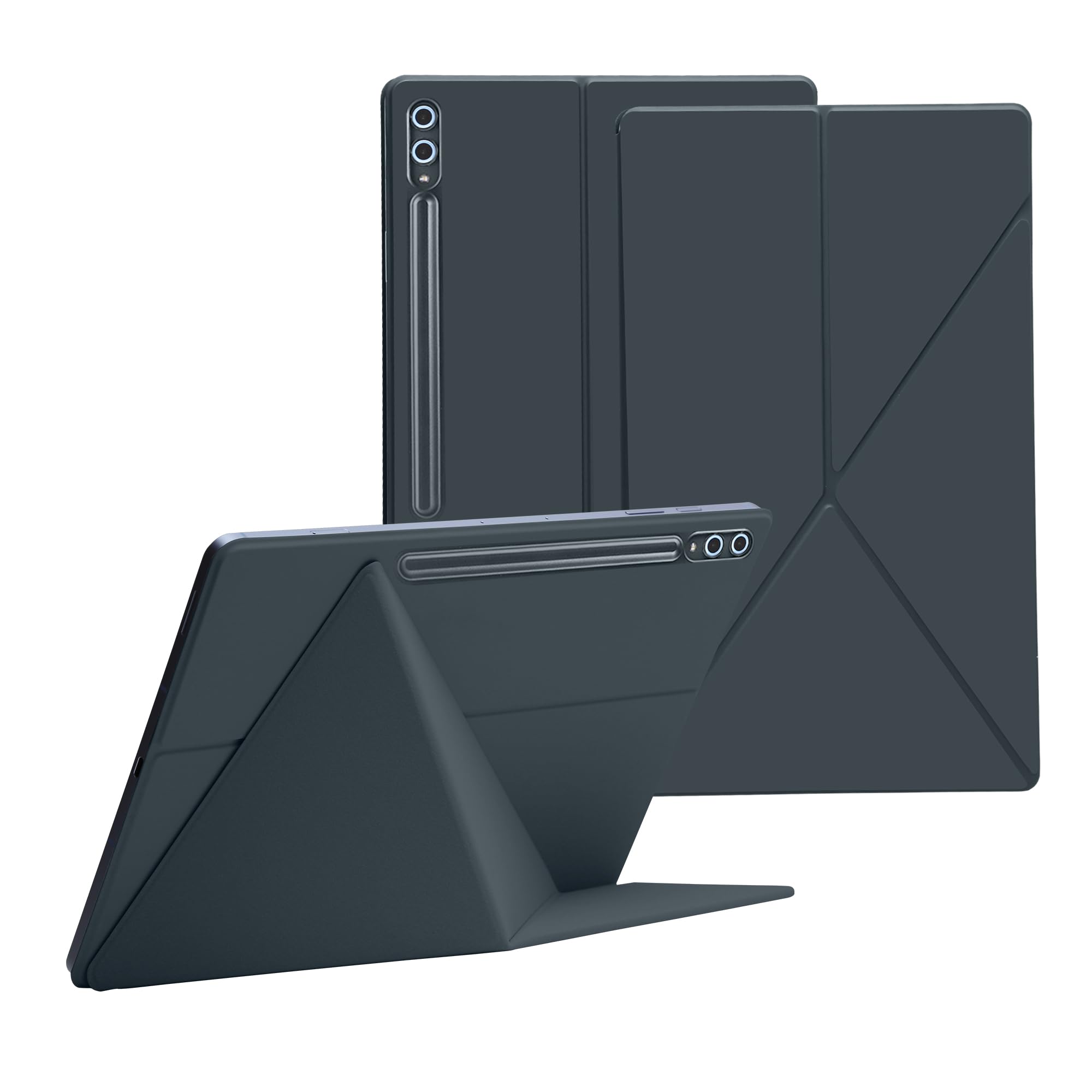 Magnetic Case for Samsung Galaxy Tab S10 Plus 2024/S9 FE+/S9 Plus 12.4 Inch 2023 - Model SM-X820/X826B/X610/X616B/X810/X816B Tab