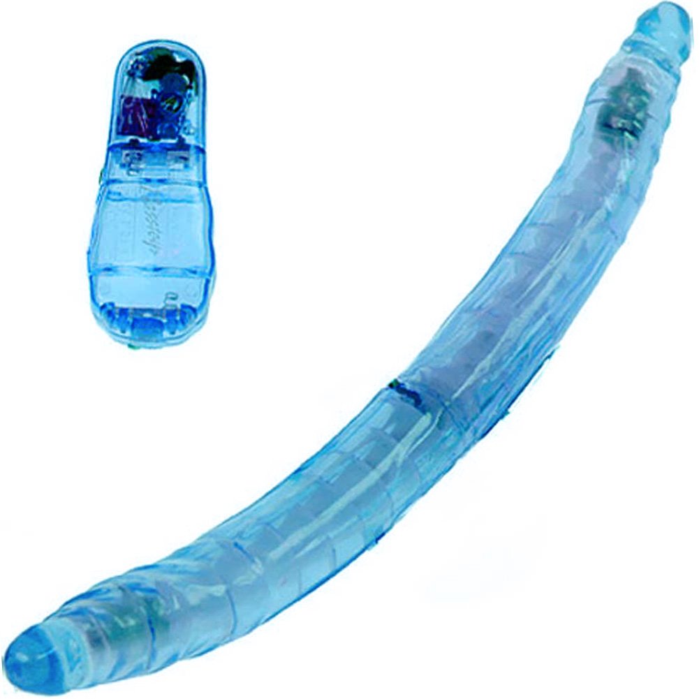Nasstoys Bendable Double Dong Vibrator Multispeed, Blue